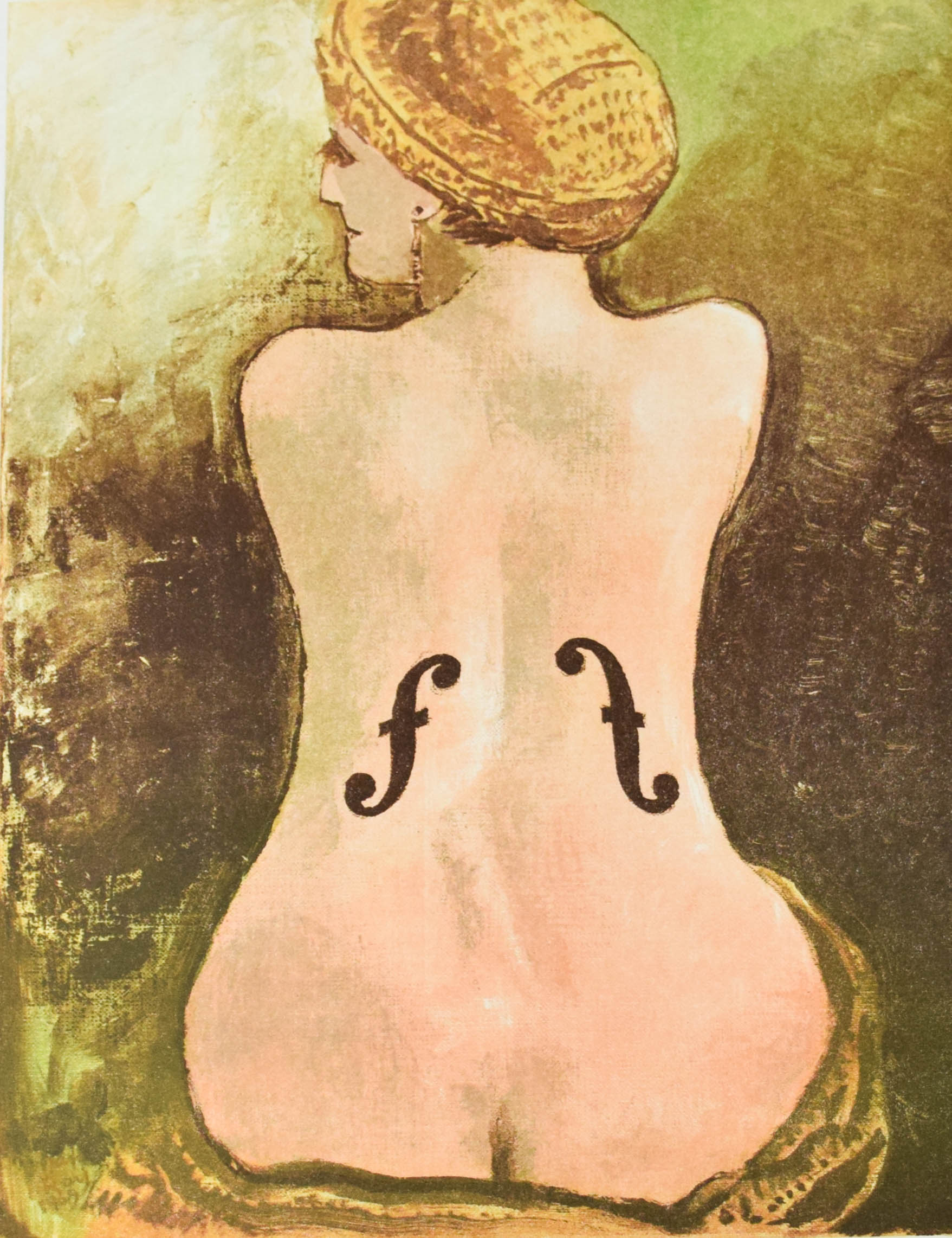 Man Ray Lithograph Le Violon d'Ingres