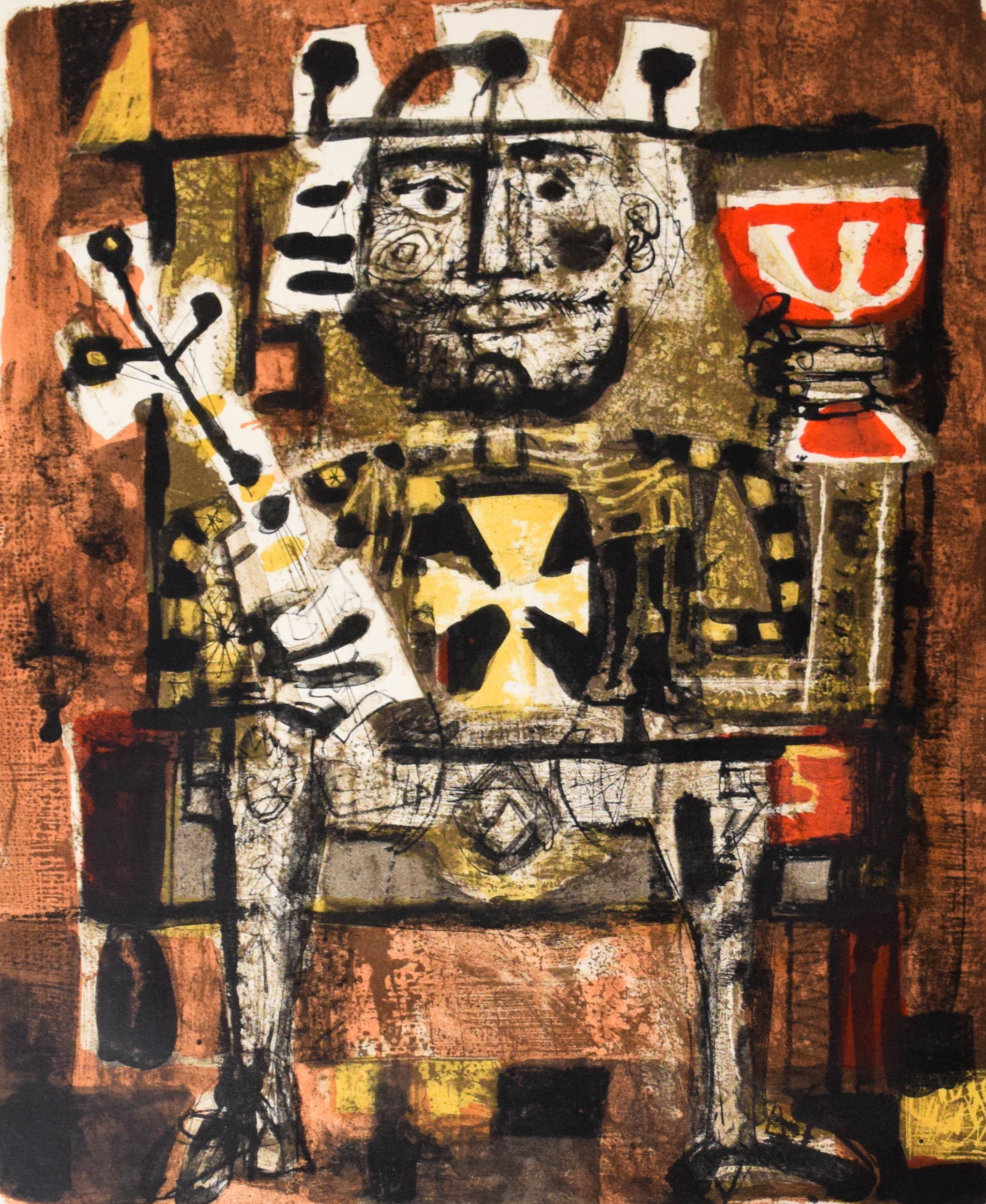 Antoni Clavé Two Color Lithographs