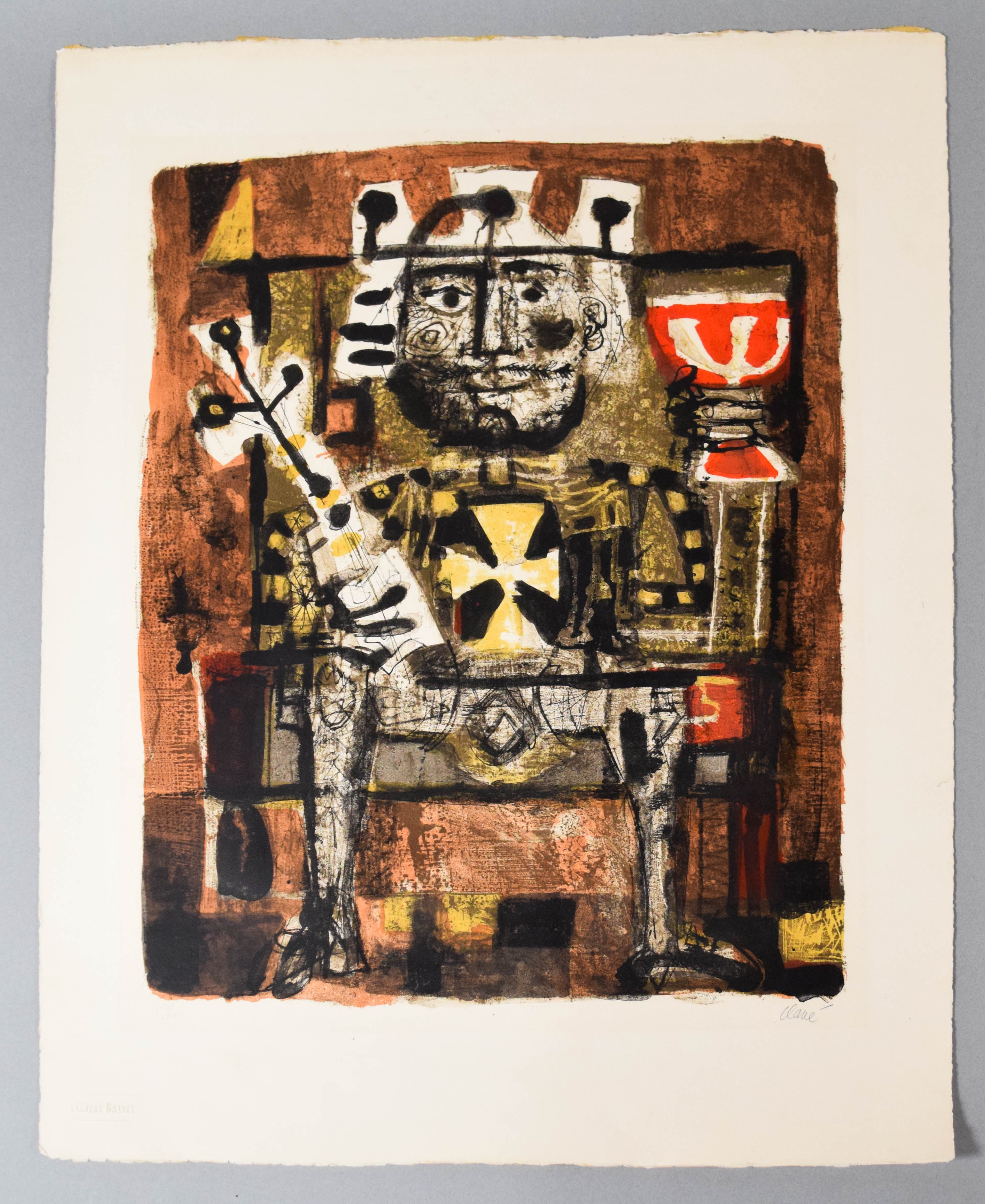Antoni Clavé Two Color Lithographs