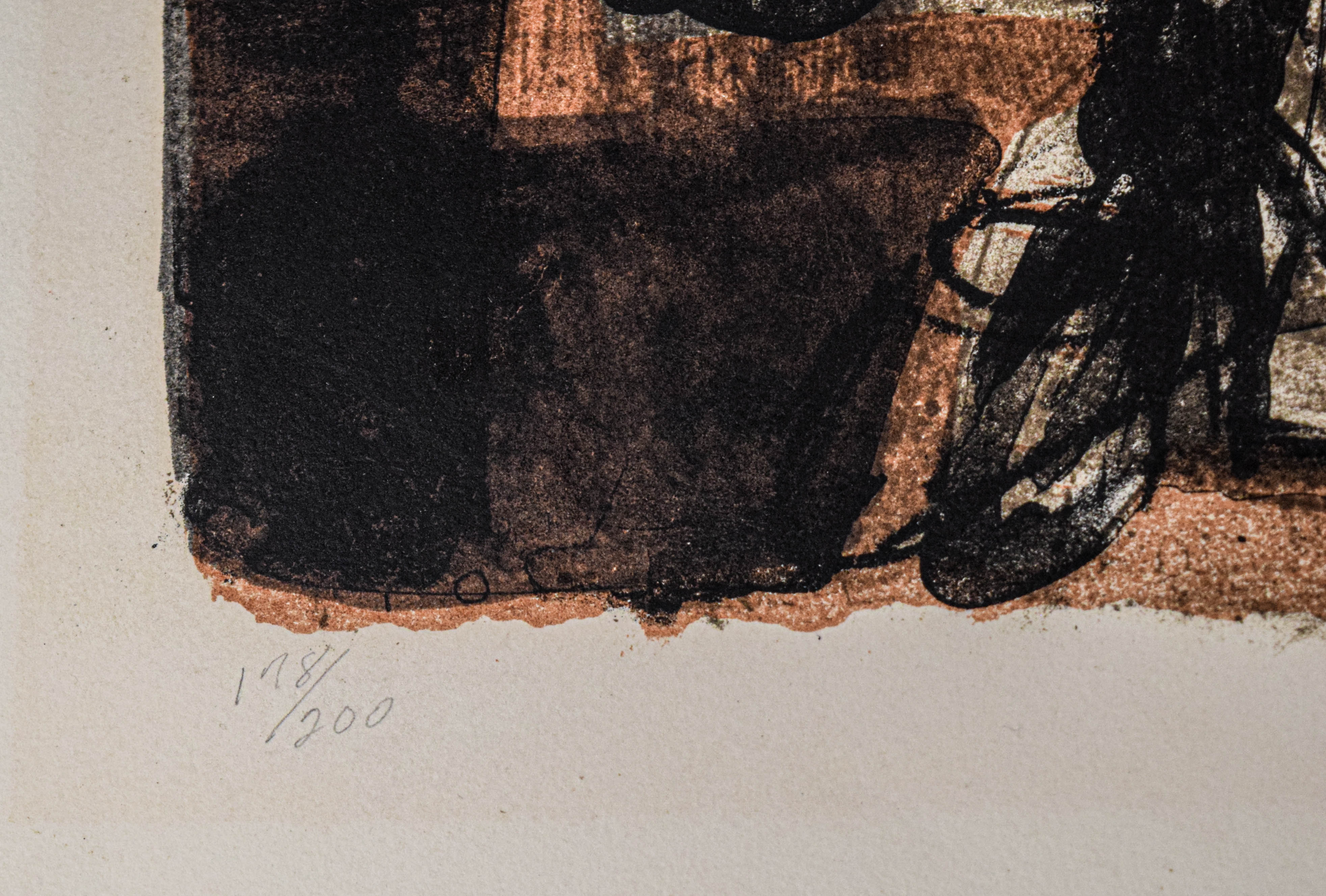 Antoni Clavé Two Color Lithographs