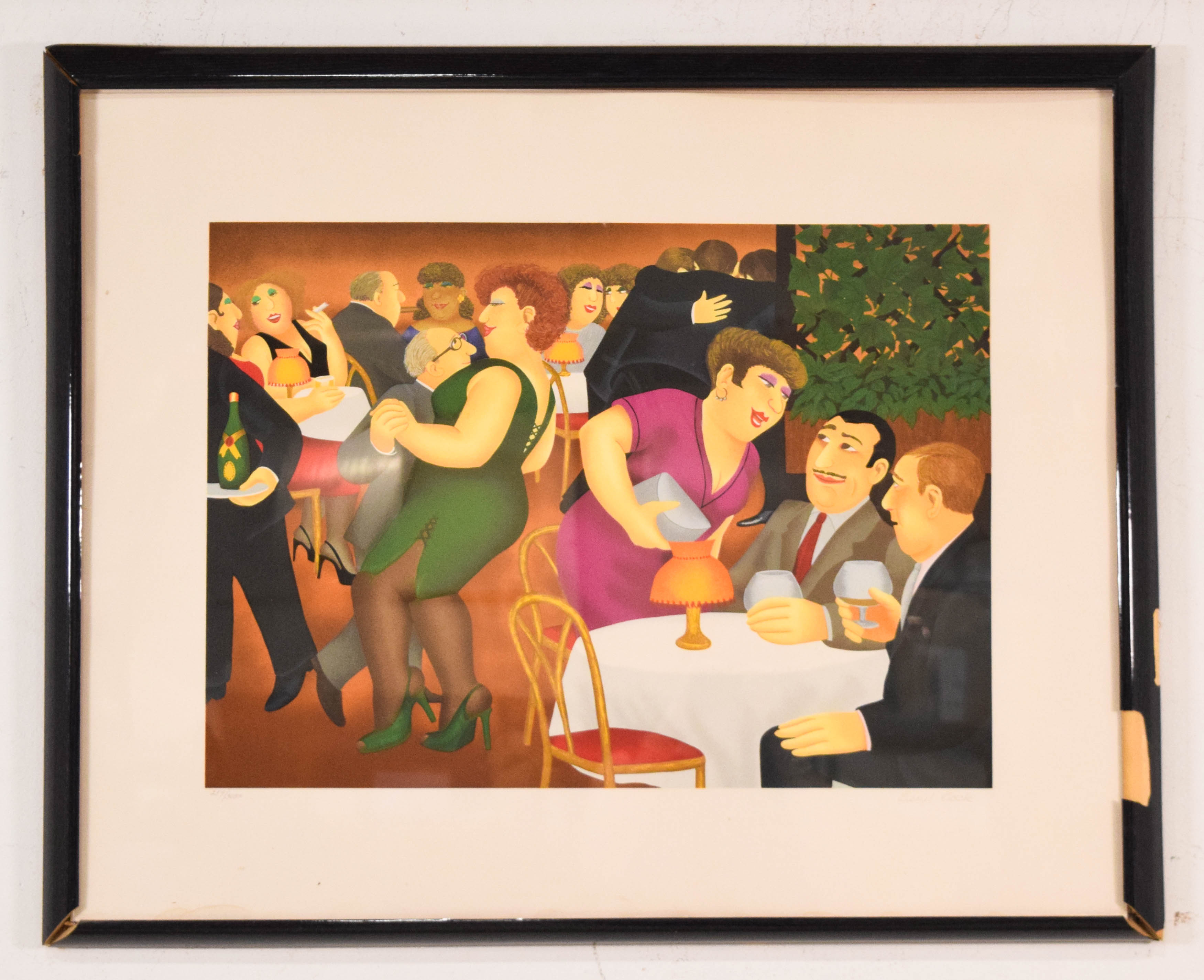Beryl Cook Screenprint The Manipulators