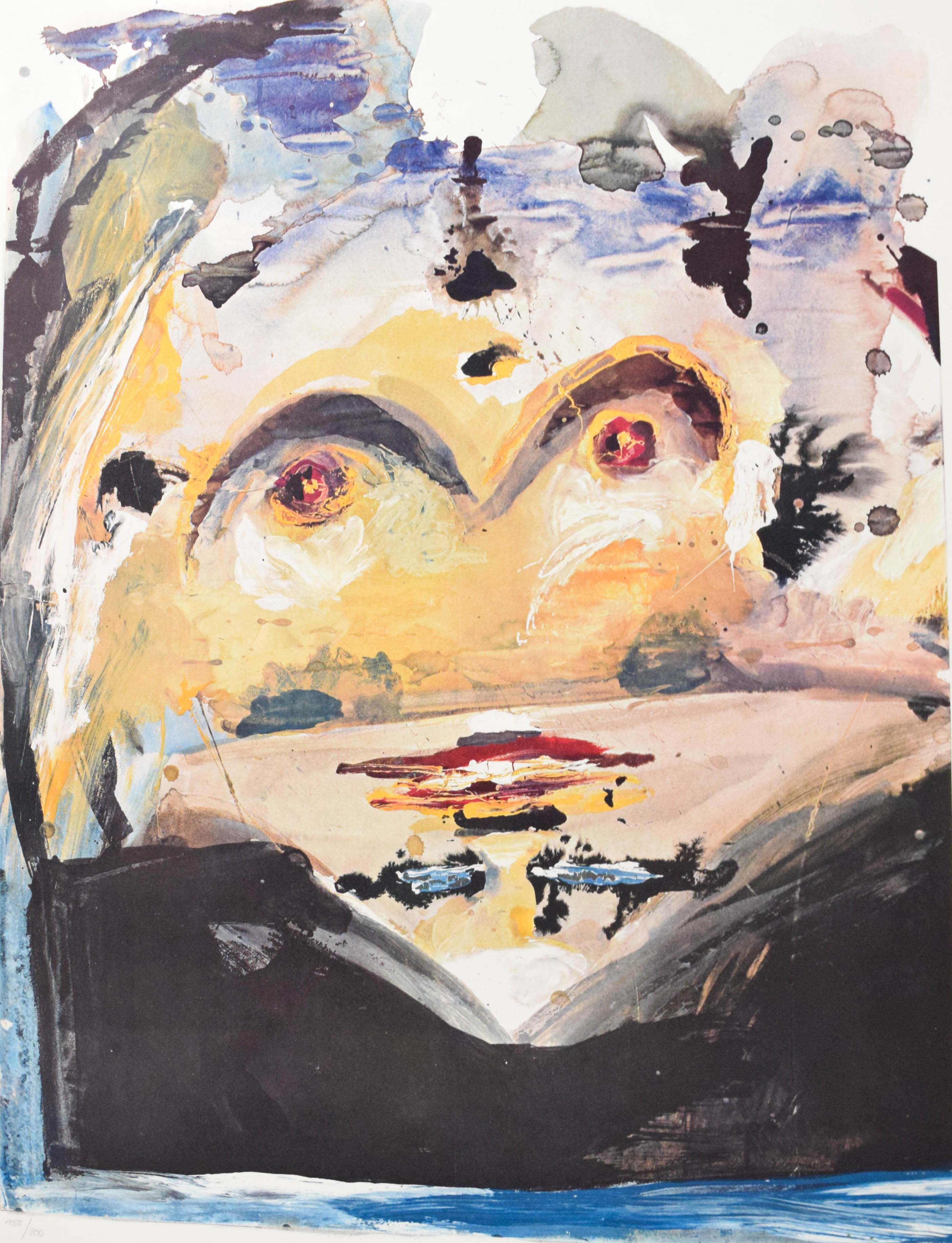 After Salvador Dali Lithograph Anamorphoses: Le Nu