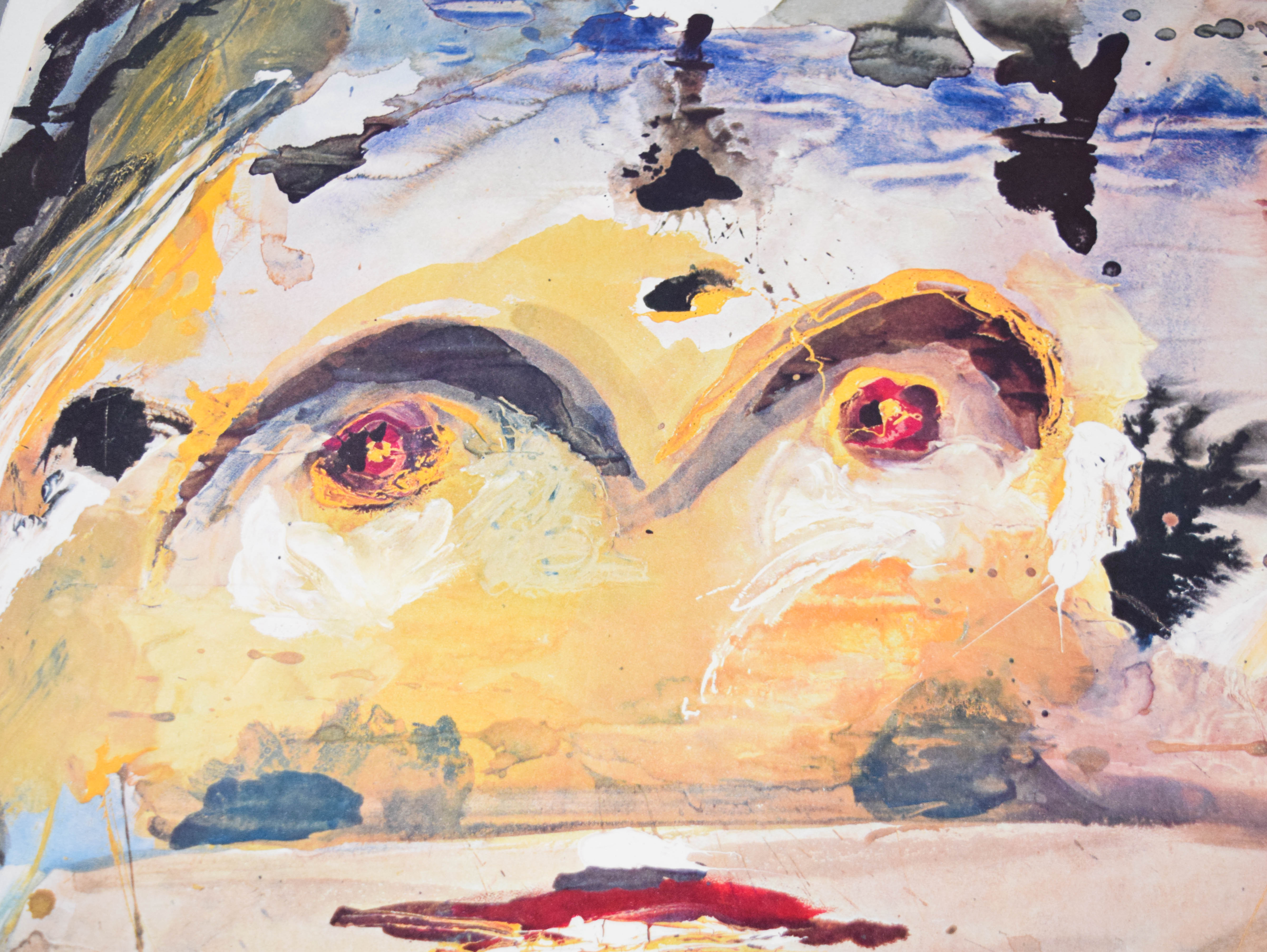 After Salvador Dali Lithograph Anamorphoses: Le Nu