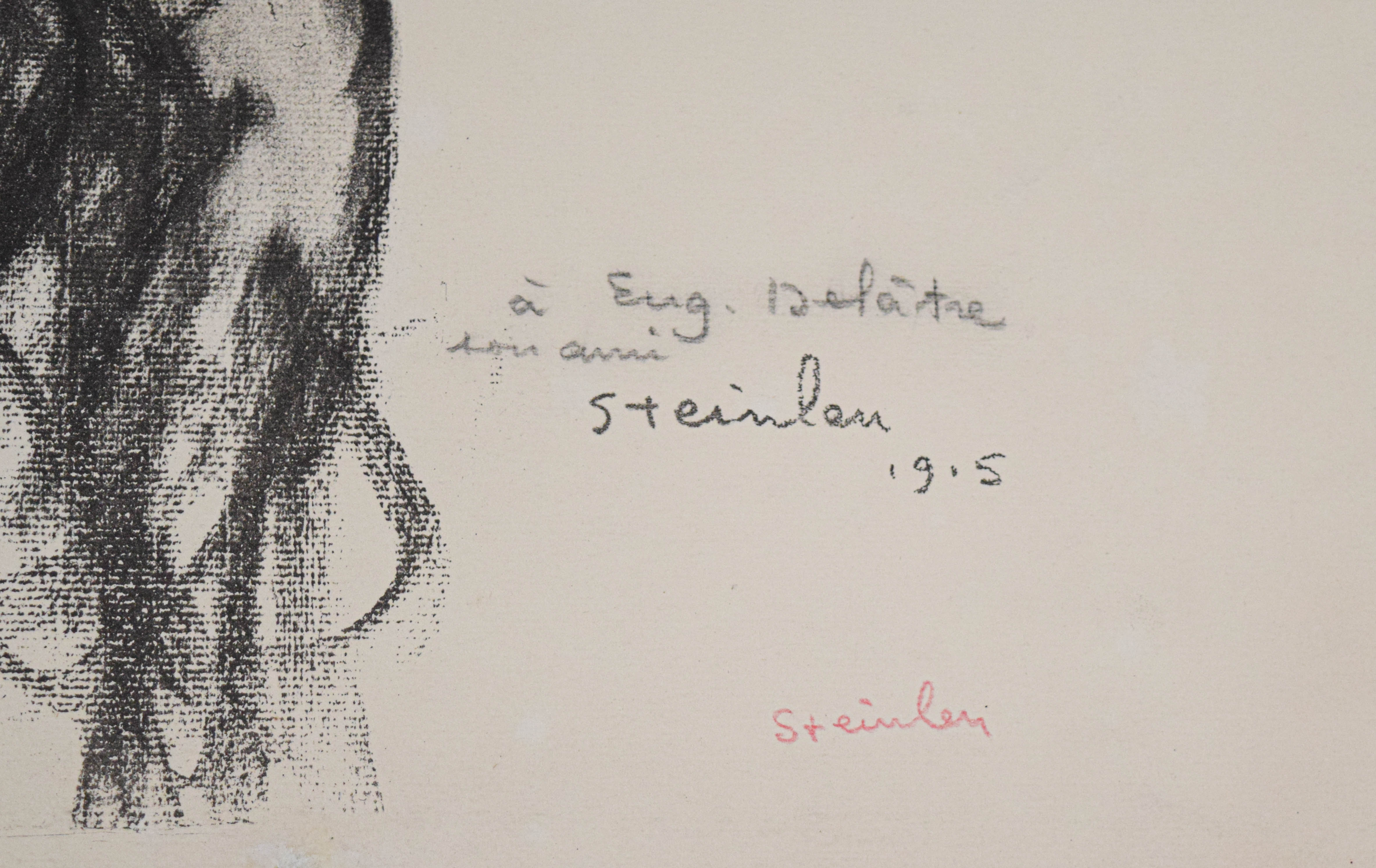 Theophile-Alexandre Steinlen Lithograph La Republique Nous Appelle
