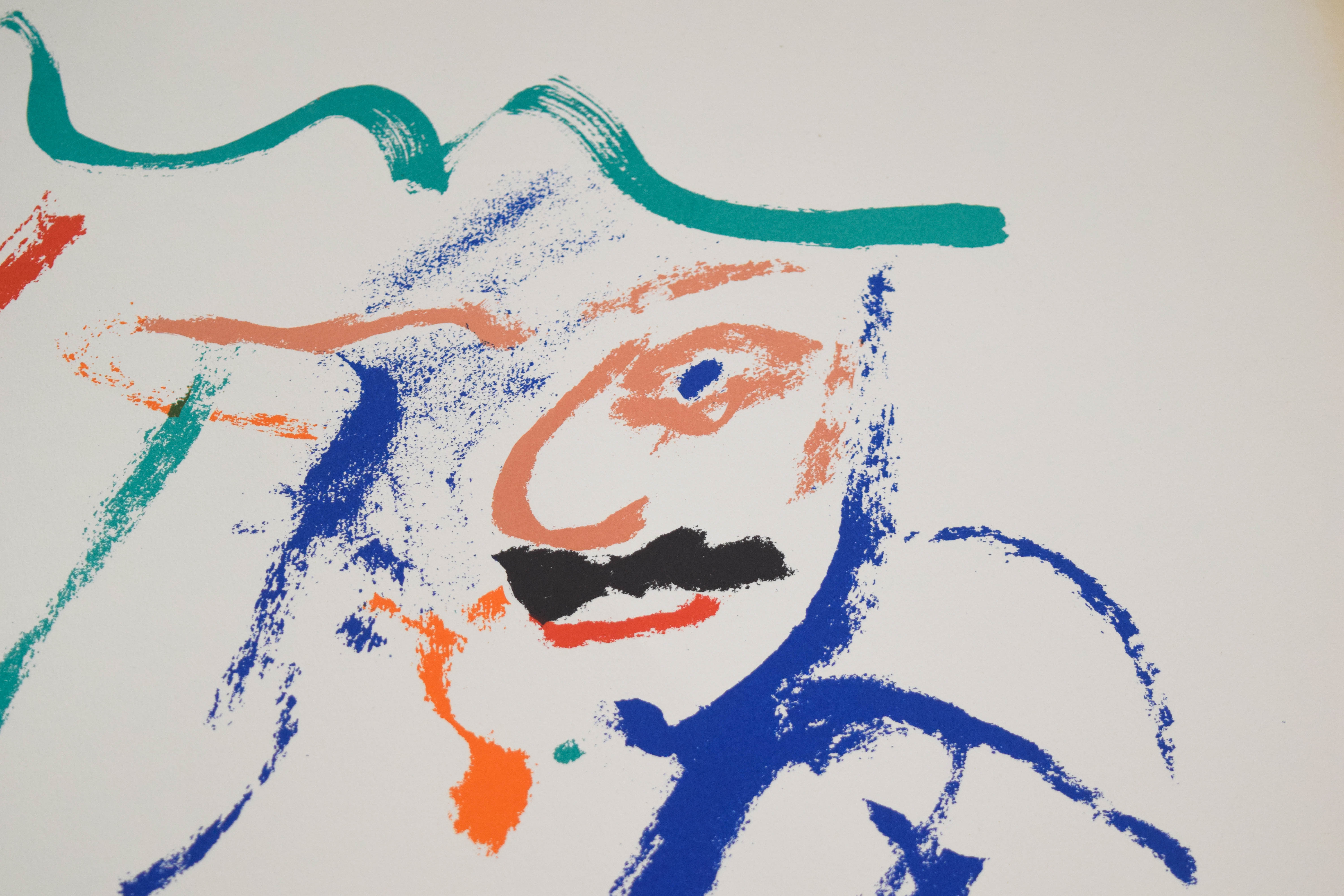 Willem de Kooning Lithograph Poster Thelonious Monk