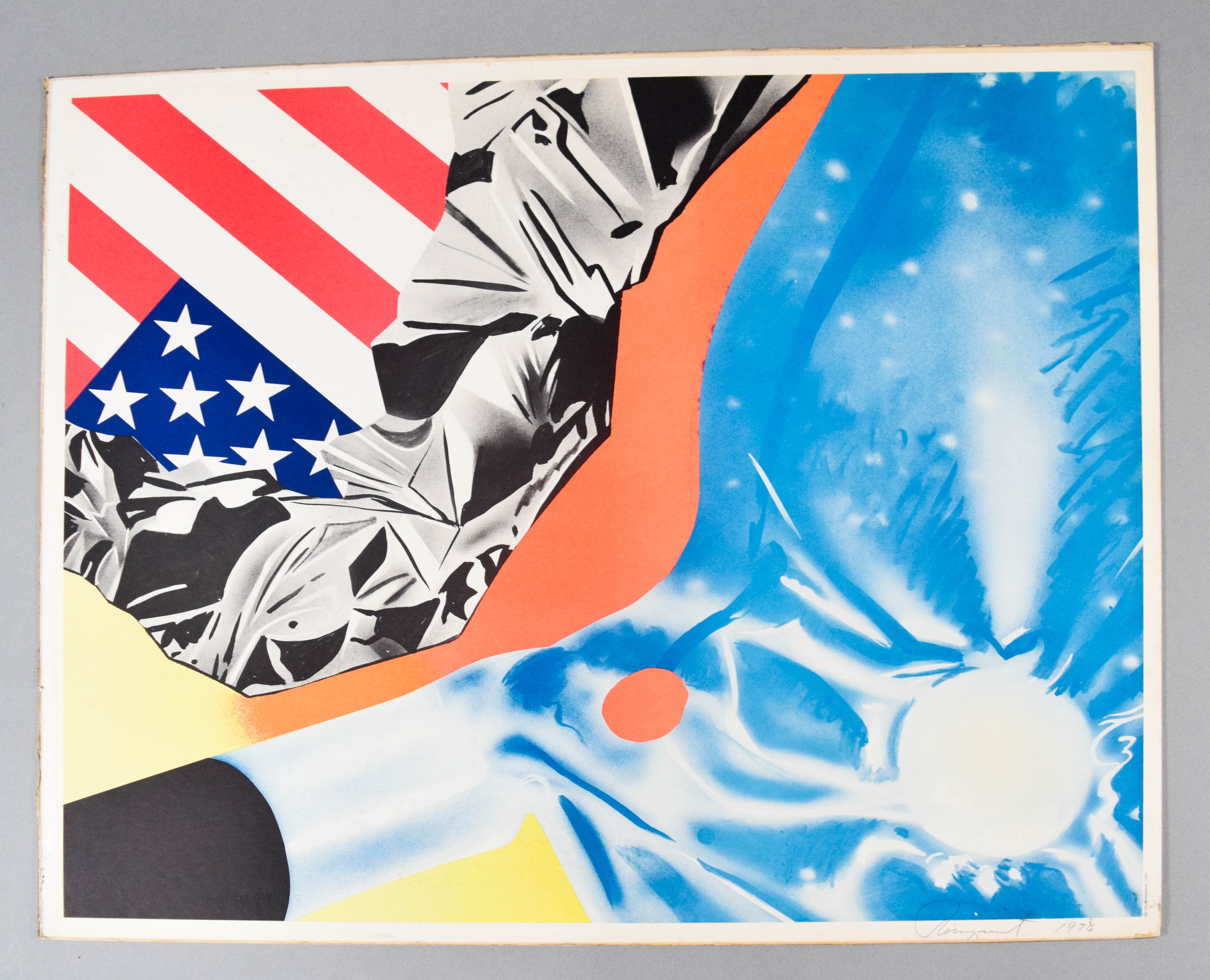 James Rosenquist Signed Offset Lithograph