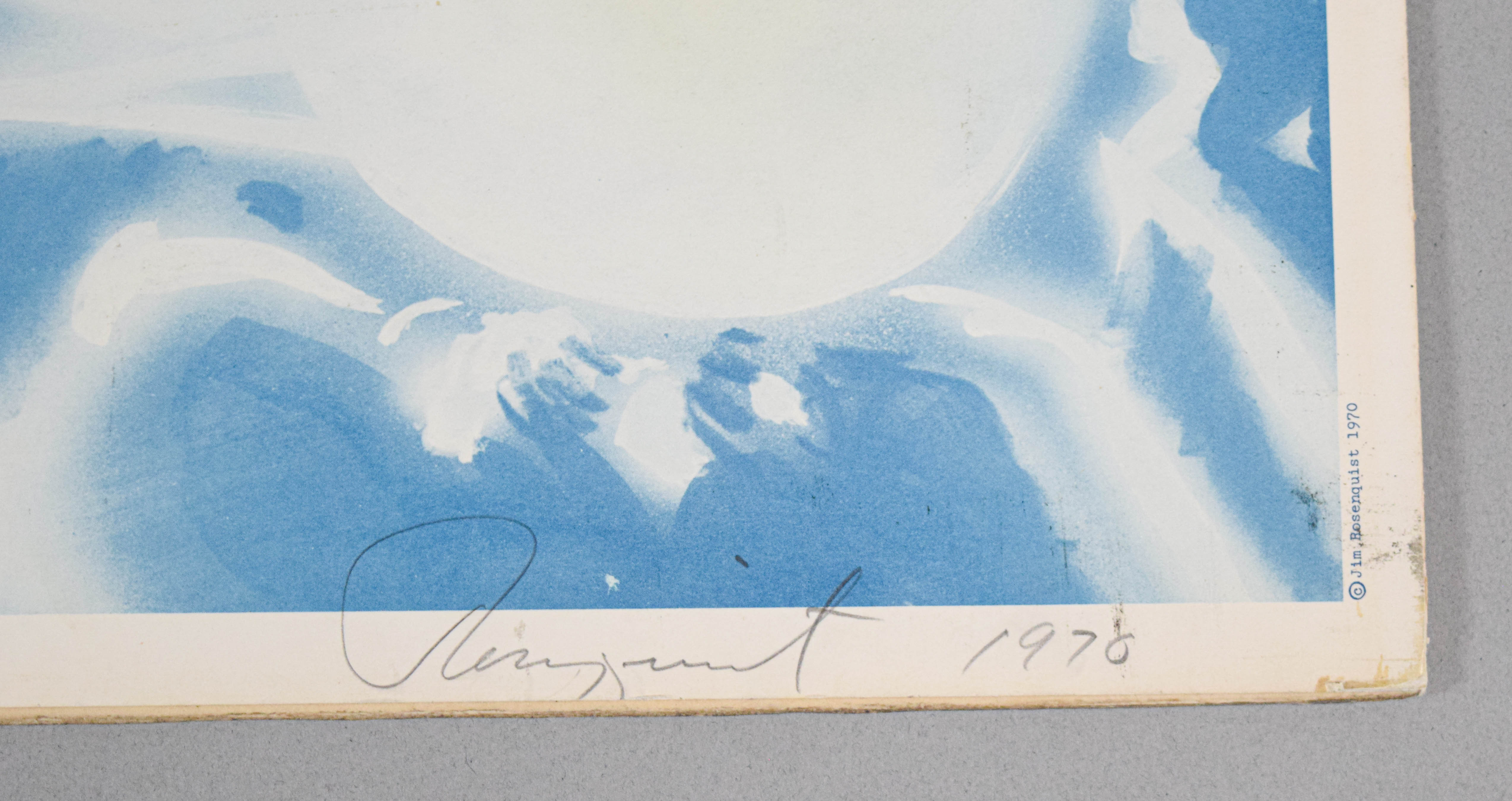 James Rosenquist Signed Offset Lithograph