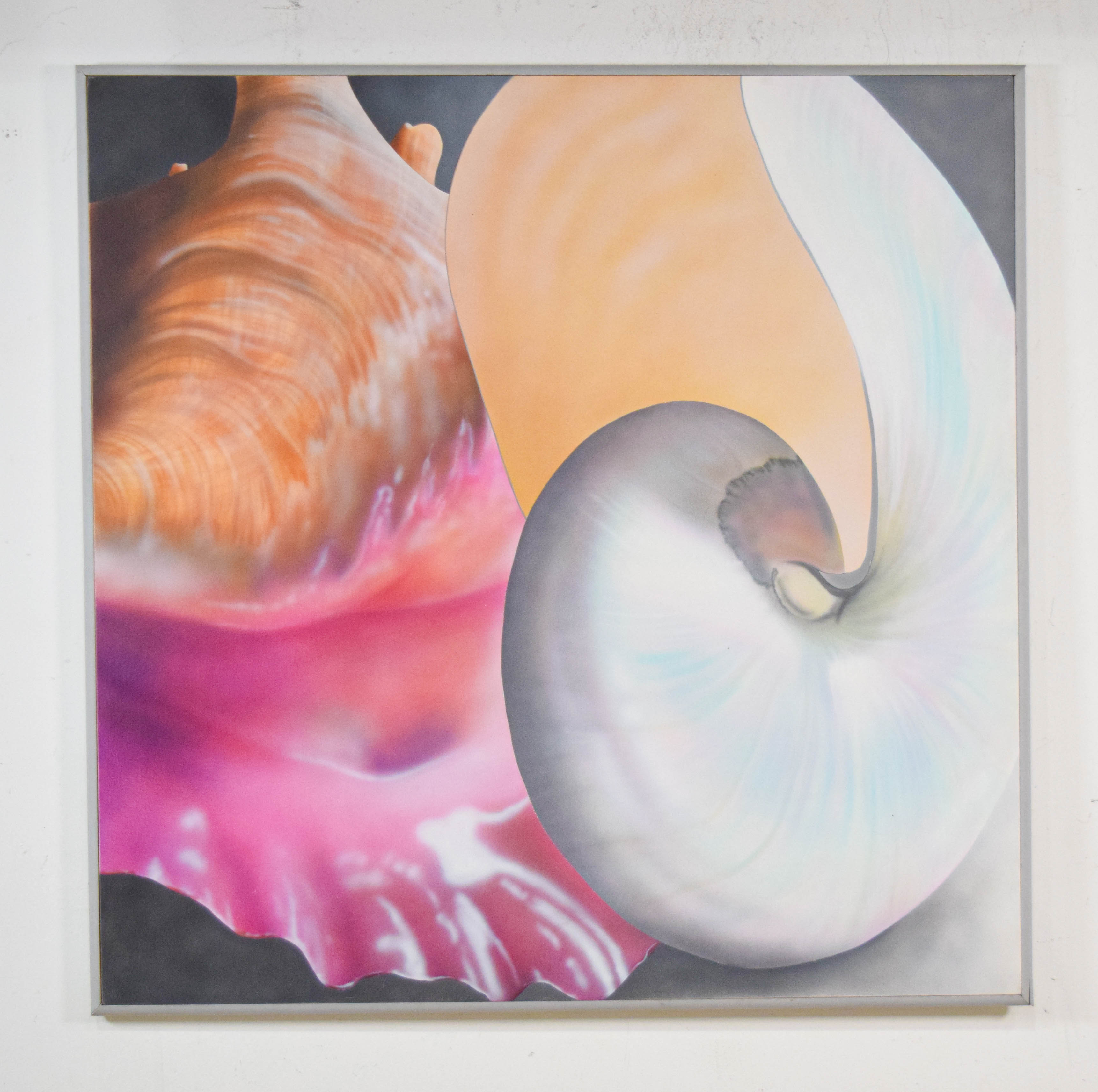 Oscar Lakeman Acrylic on Canvas Shells #2
