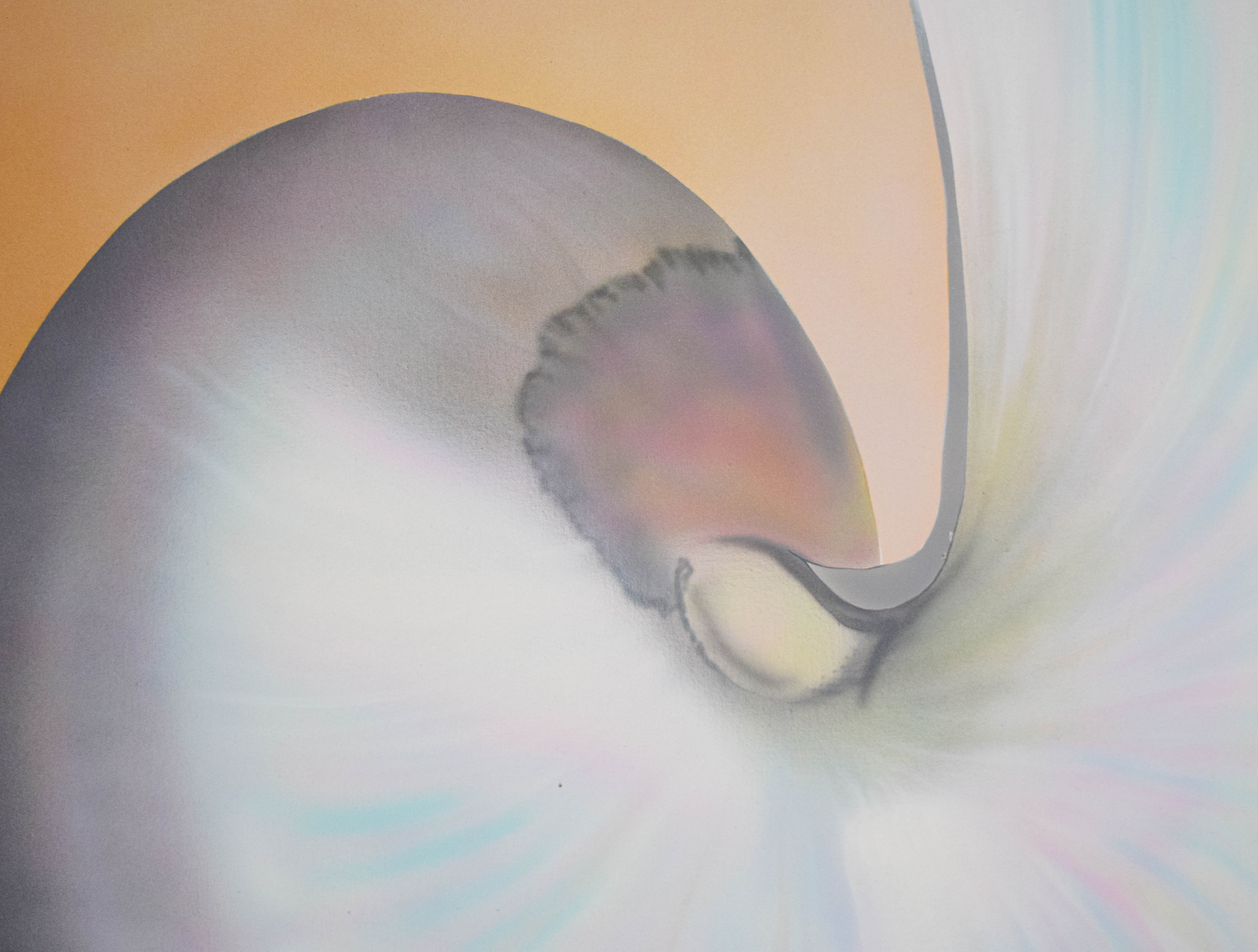 Oscar Lakeman Acrylic on Canvas Shells #2