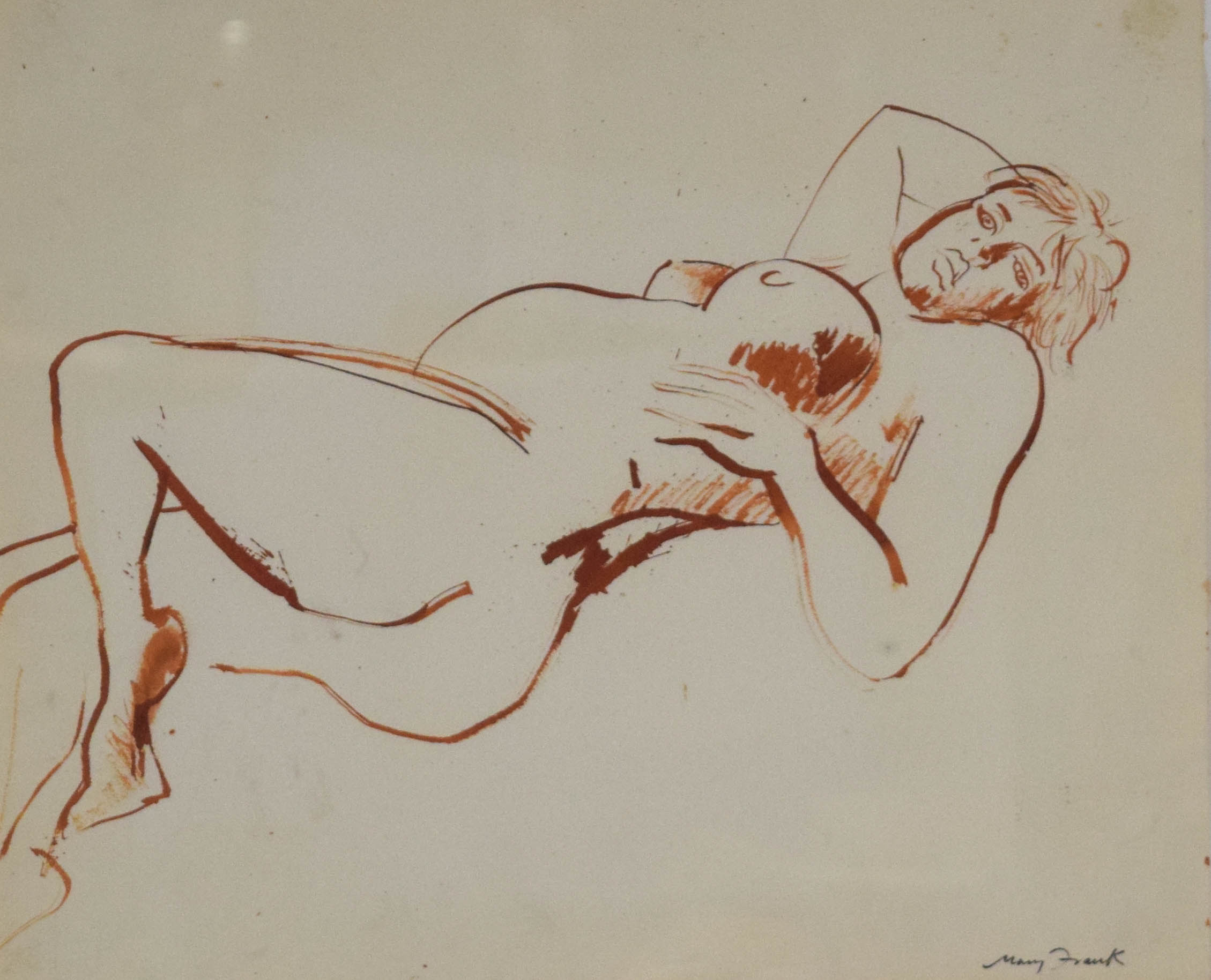Mary Frank 'Pregnant Woman' (Signed)