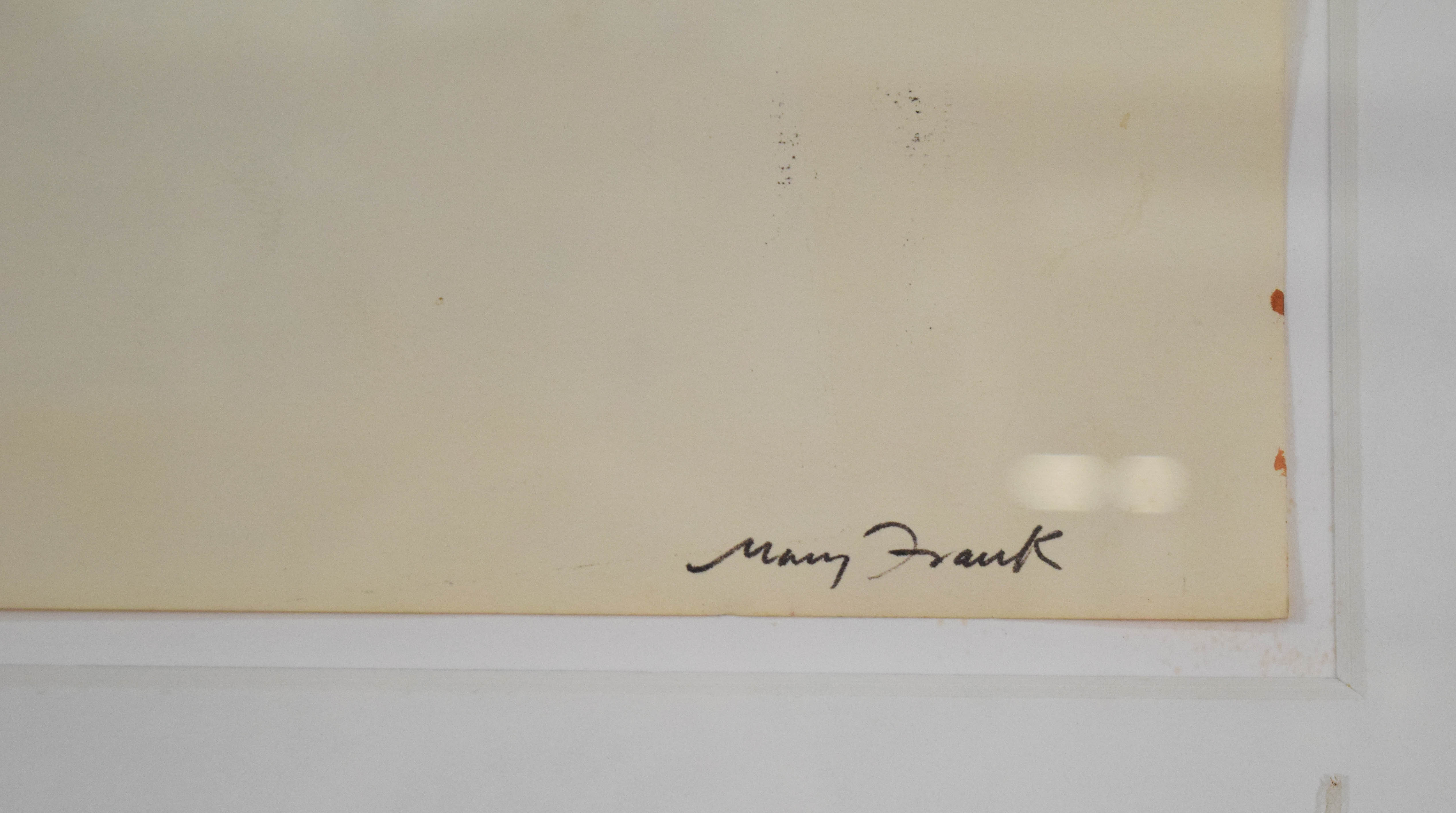 Mary Frank 'Pregnant Woman' (Signed)