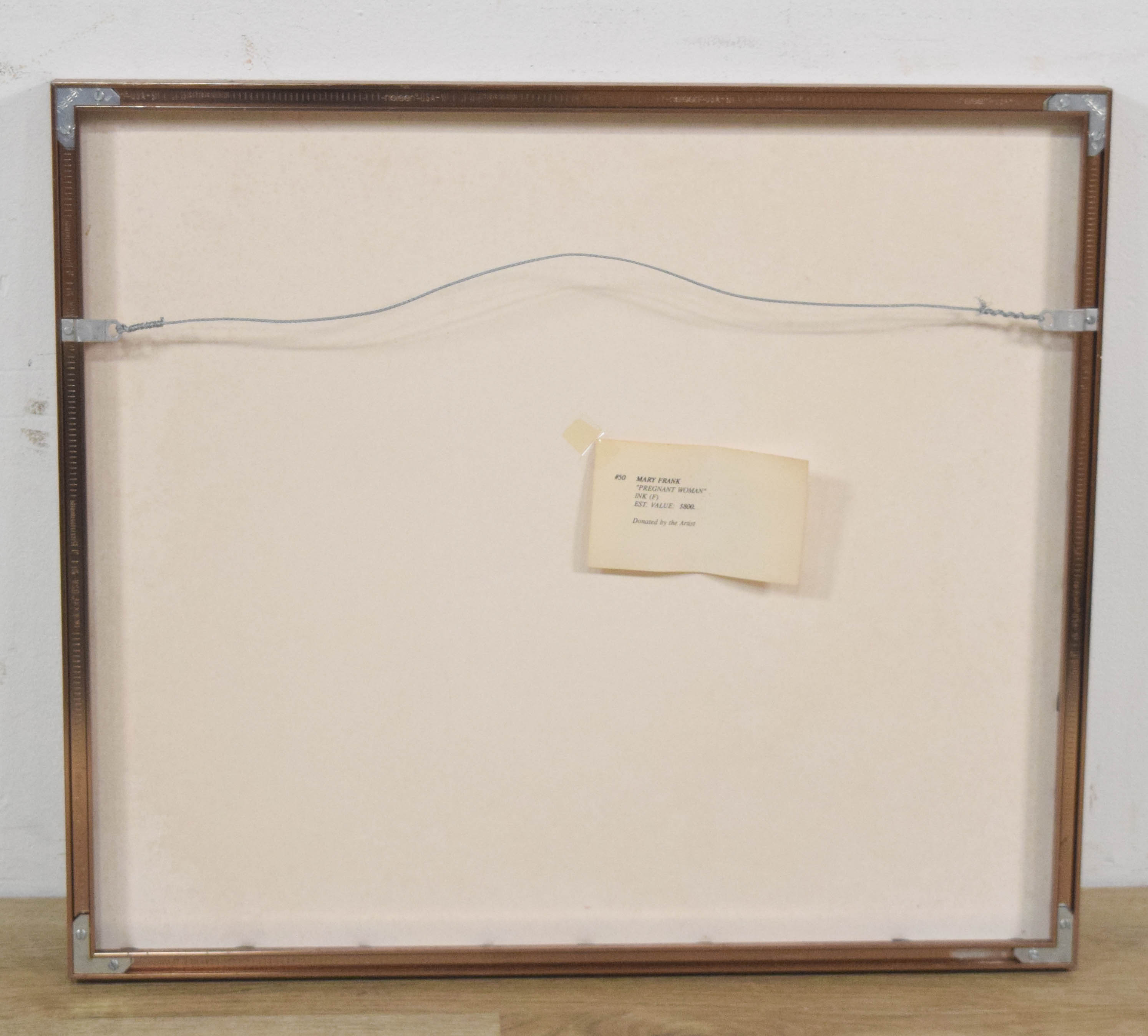 Mary Frank 'Pregnant Woman' (Signed)