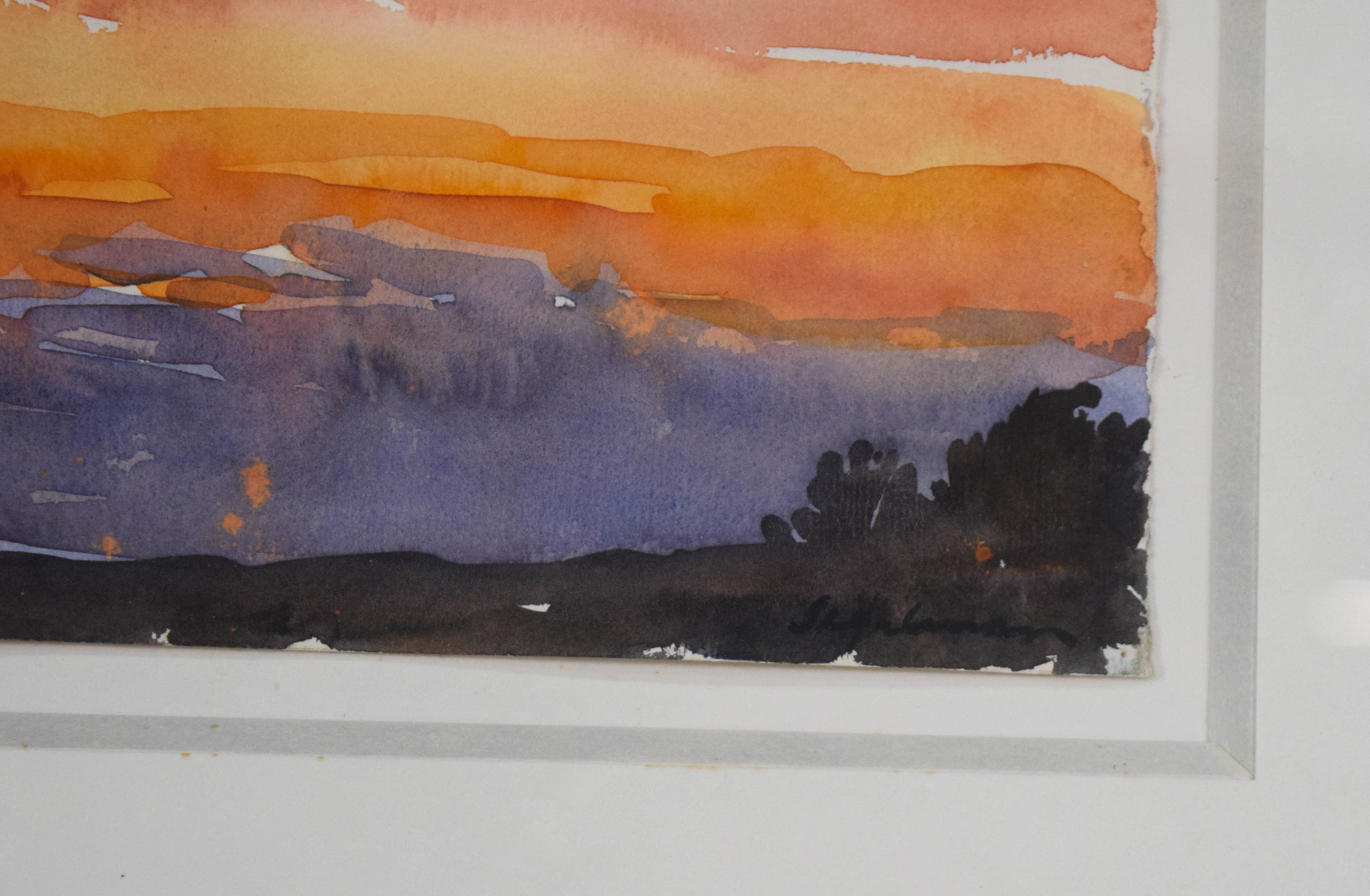 Richard Segalman 'Atmospheric Sunset' (Signed)