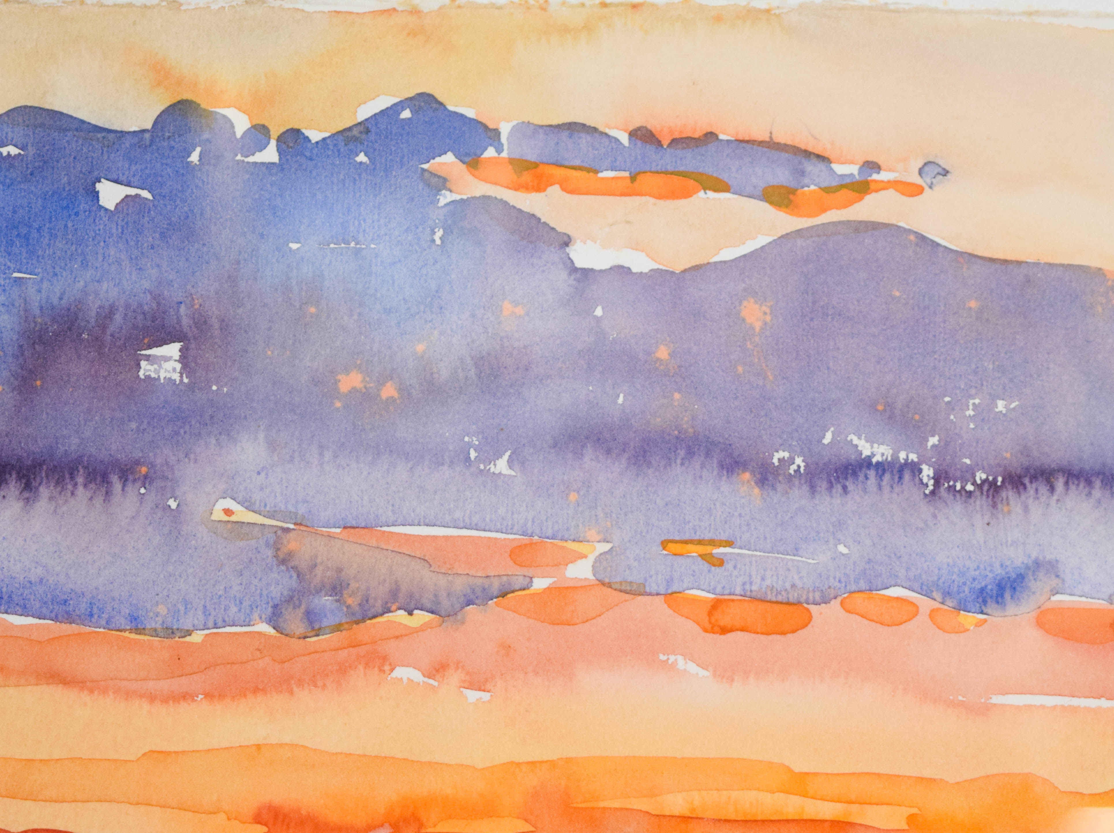 Richard Segalman 'Atmospheric Sunset' (Signed)