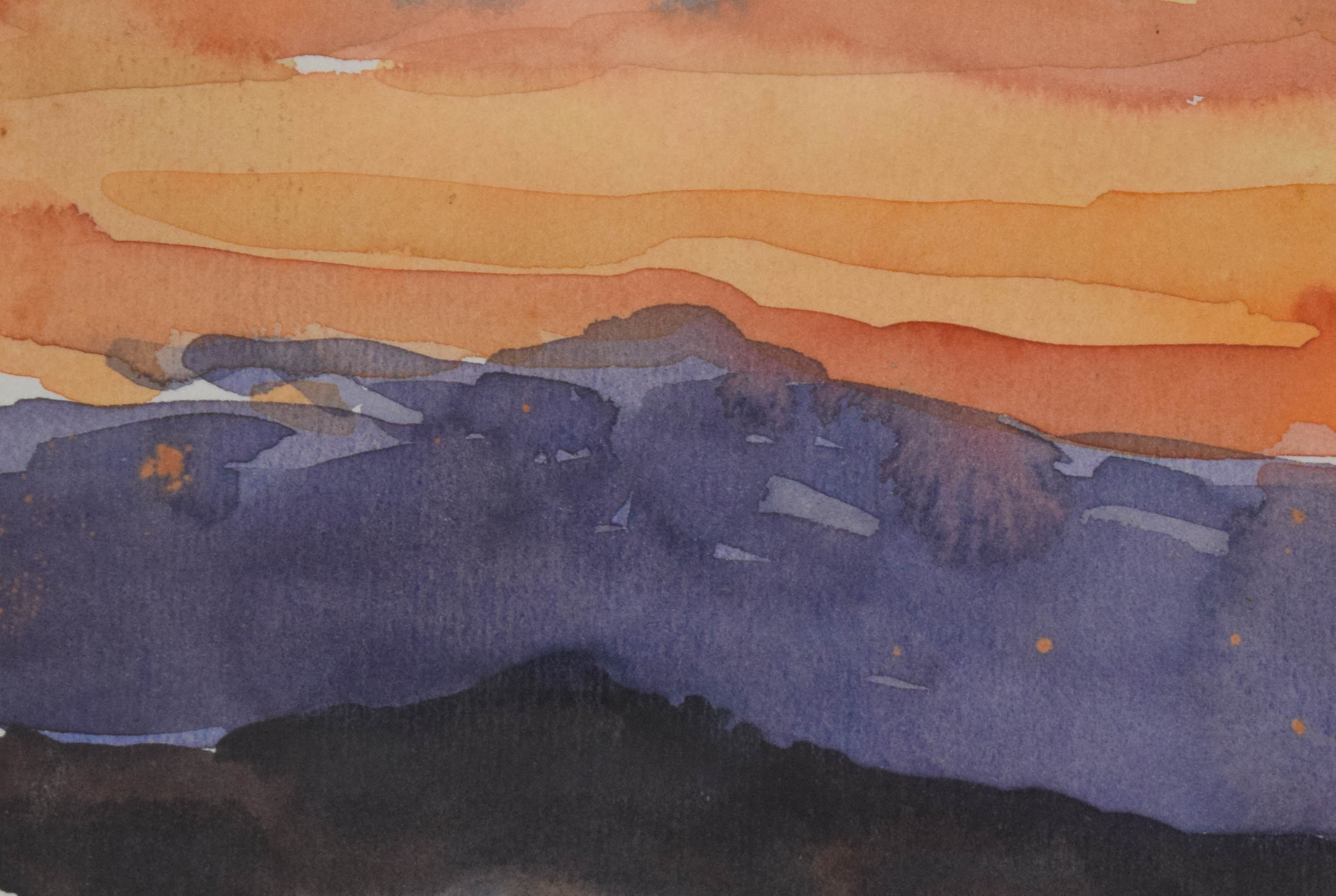 Richard Segalman 'Atmospheric Sunset' (Signed)