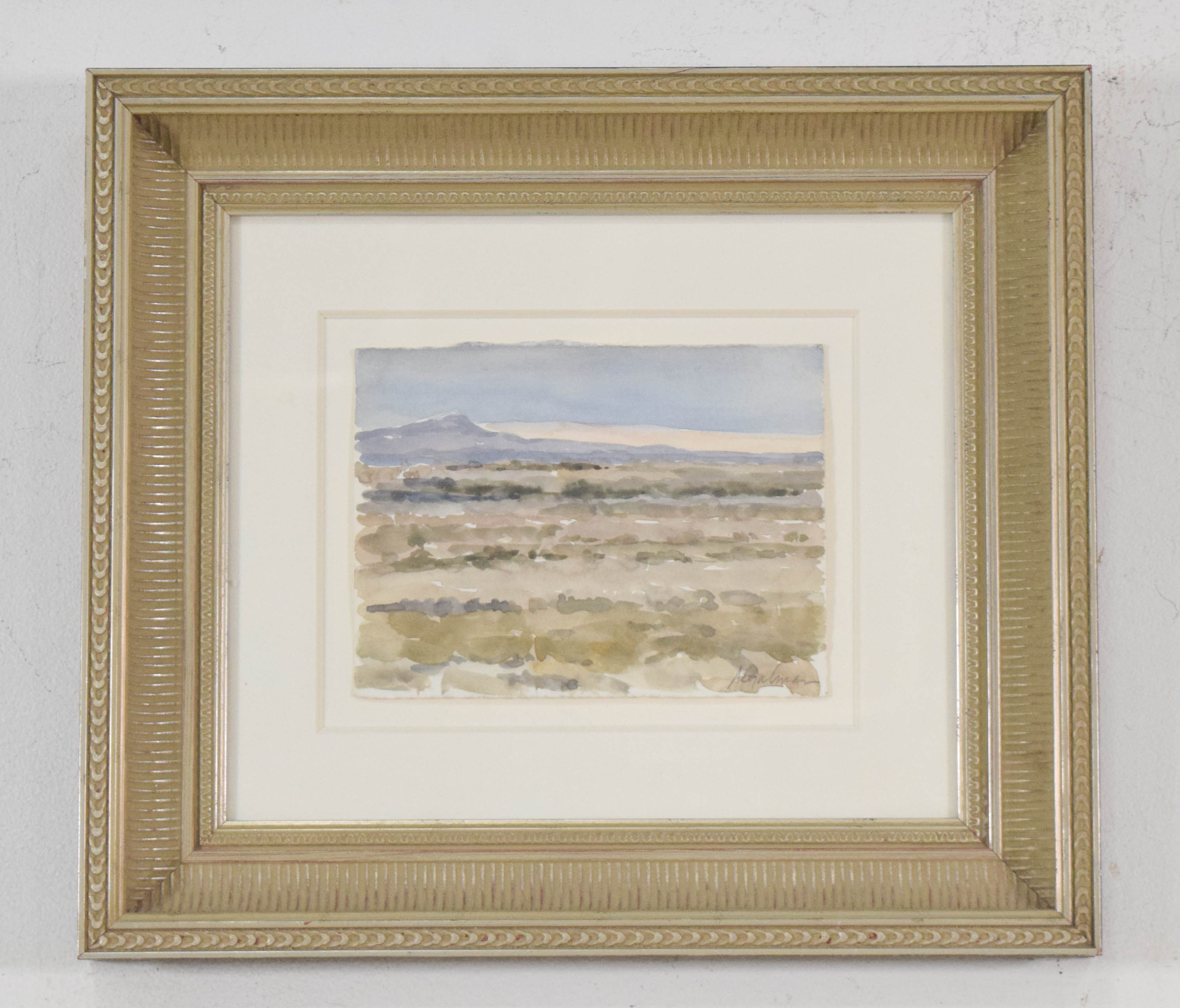 Richard Segalman (American, 1934-2021) 'Desert Landscape' (Signed)