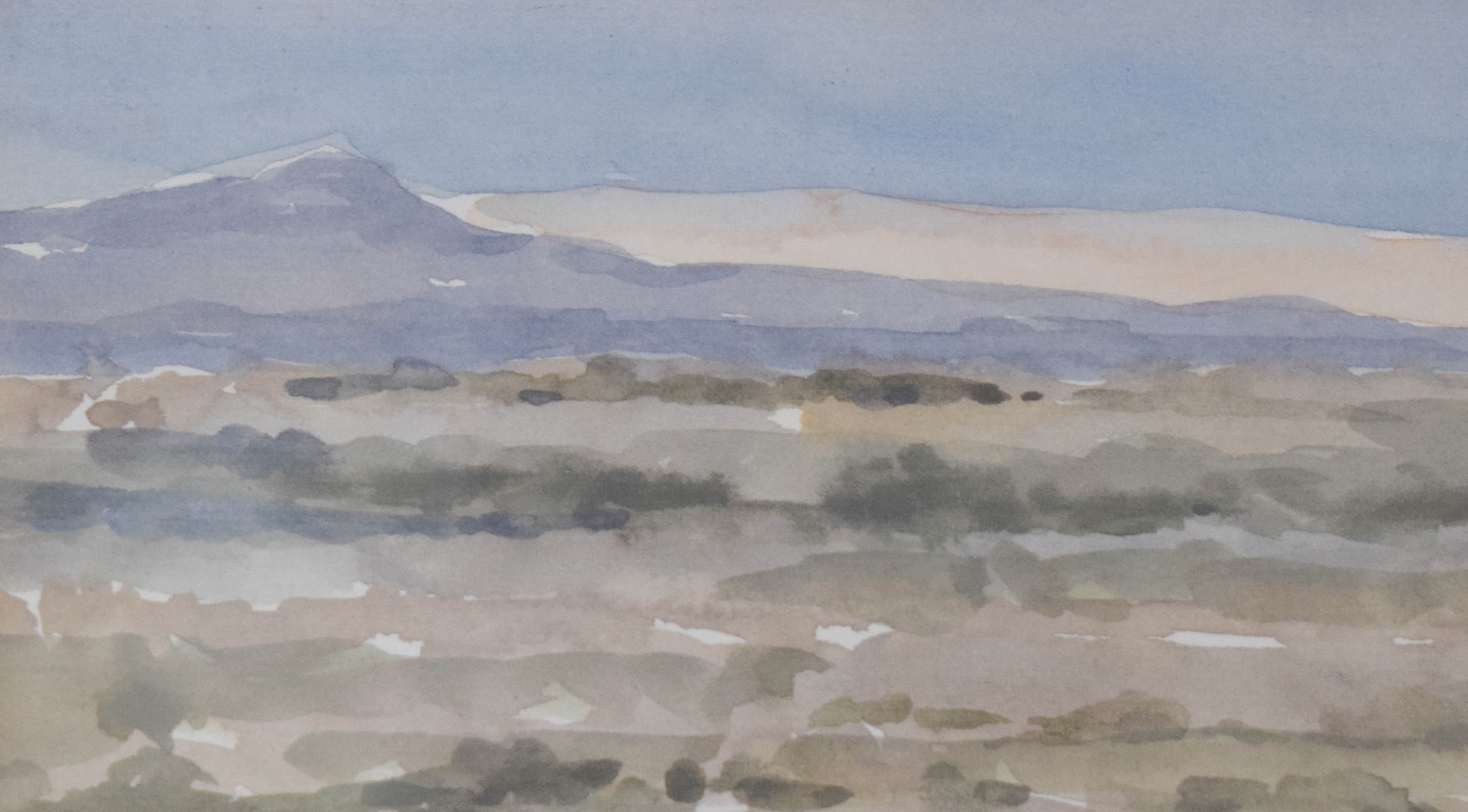 Richard Segalman (American, 1934-2021) 'Desert Landscape' (Signed)