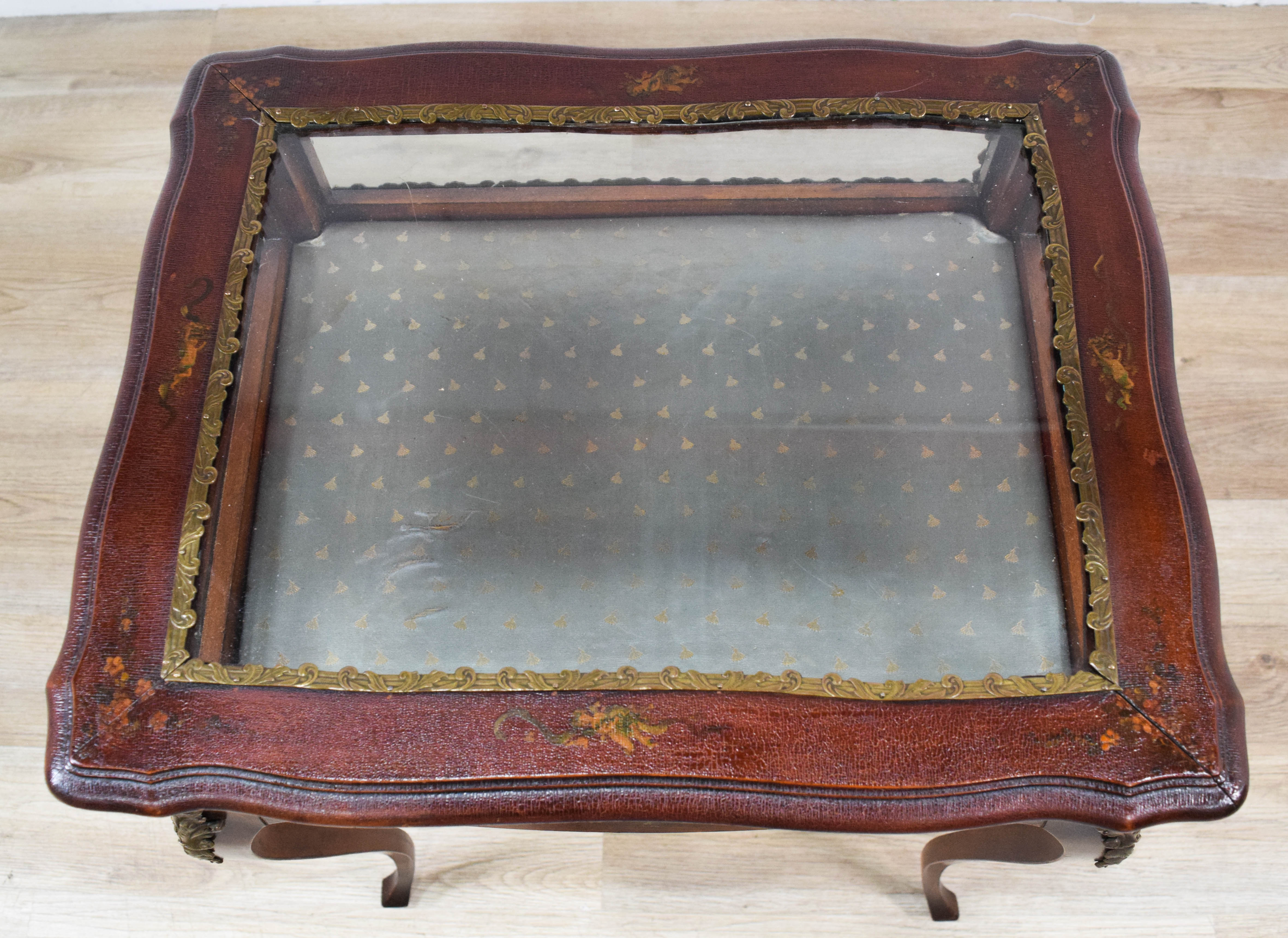 Victorian Louis XV Style Mahogany Bijouterie Table