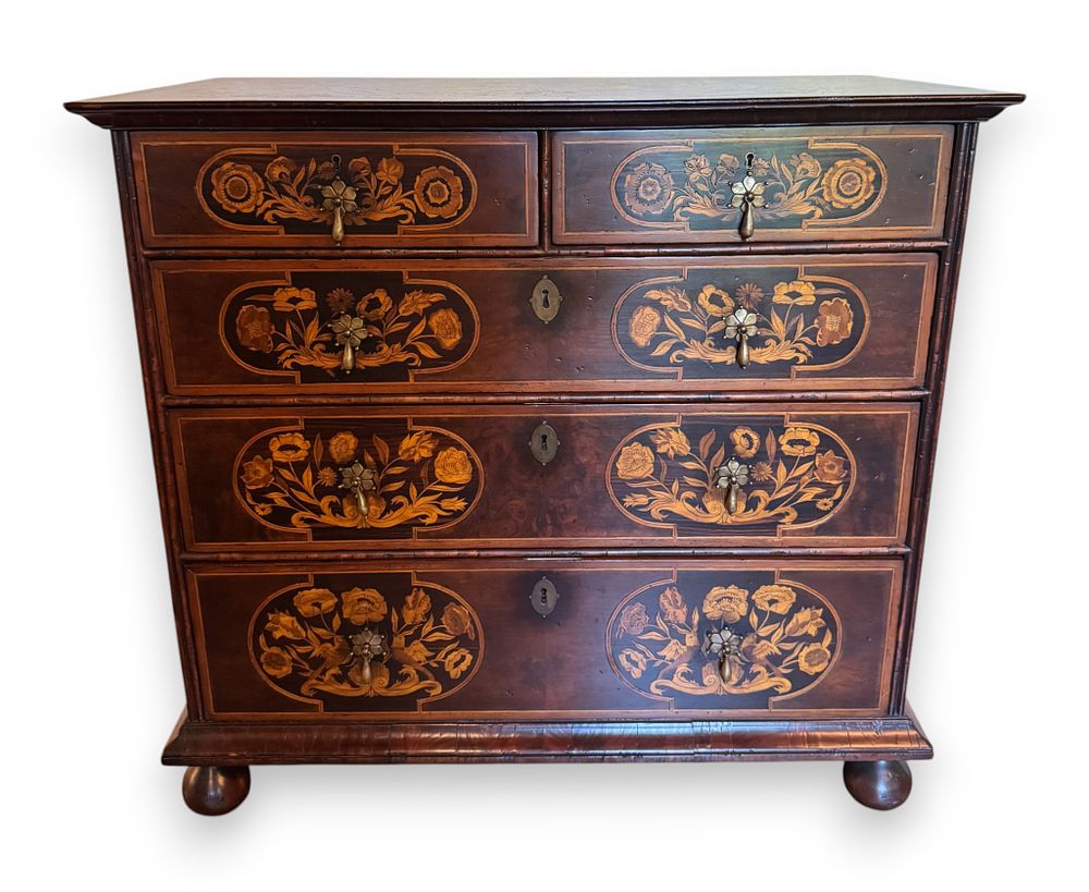 Lot 327: Alfonso Marina Comoda Brighton II Marquetry Chest of Drawers