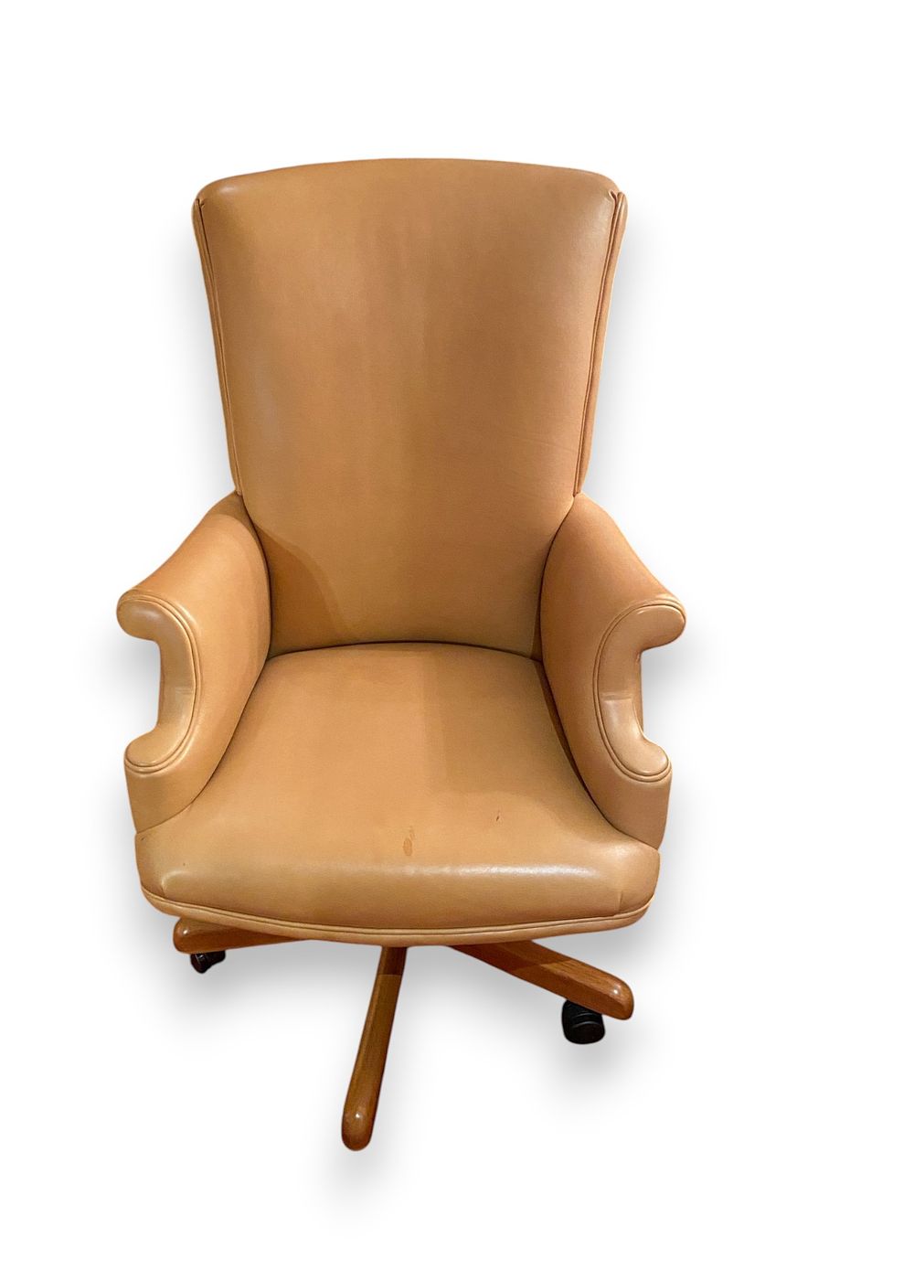 Lot 366: Hancock and Moore Bradford Executive Swivel Tilt Leather Office Chair