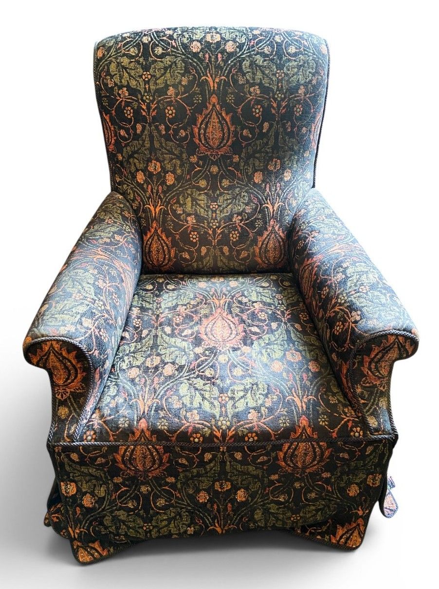 Lot 367: Rose Tarlow Melrose House Upholstered Armchair