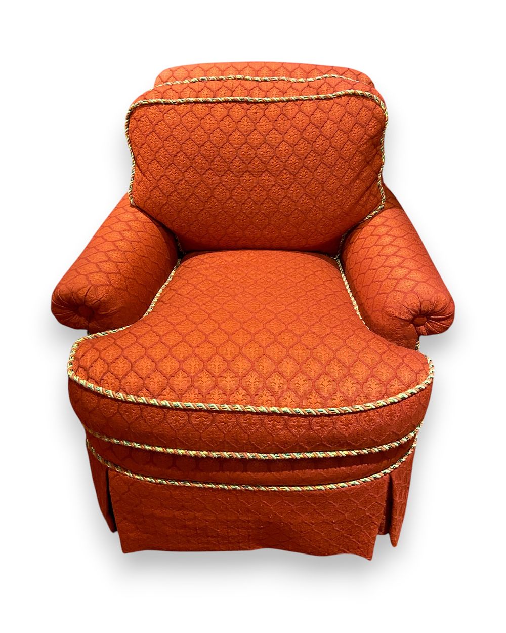 Lot 383: Lewis Mittman Upholstered Club Armchair