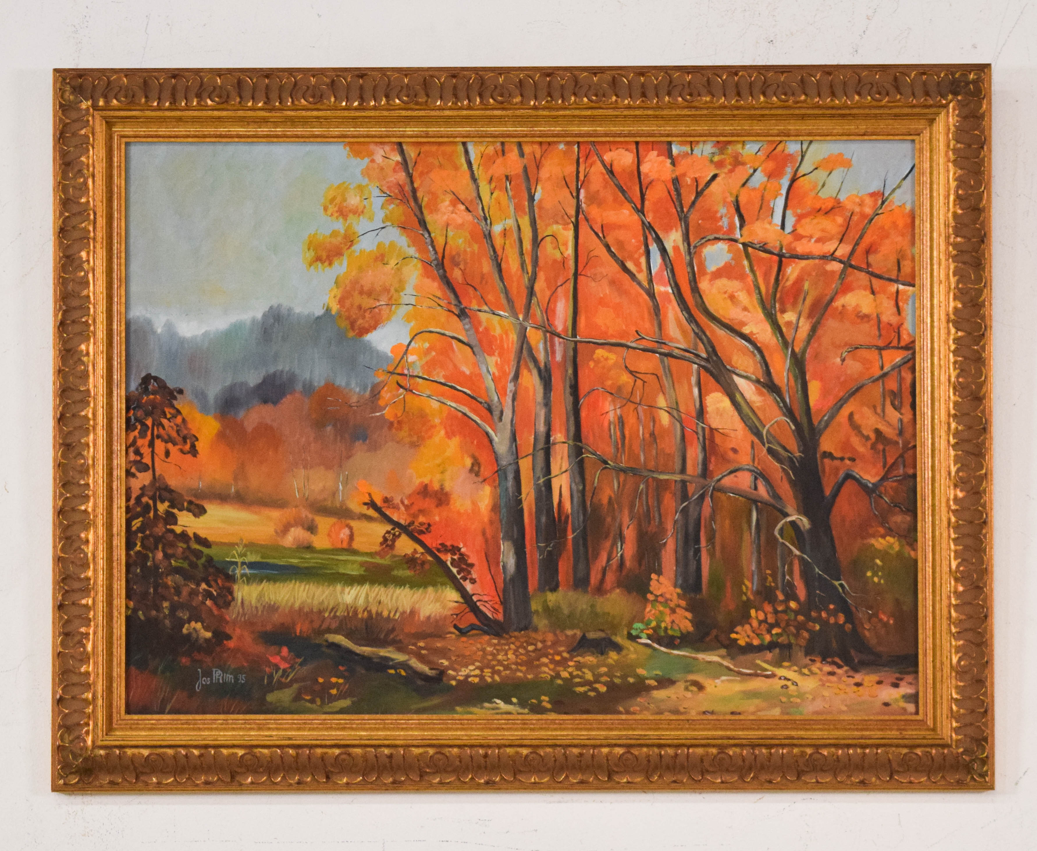 Jos Prim Oil on Board Fall Season