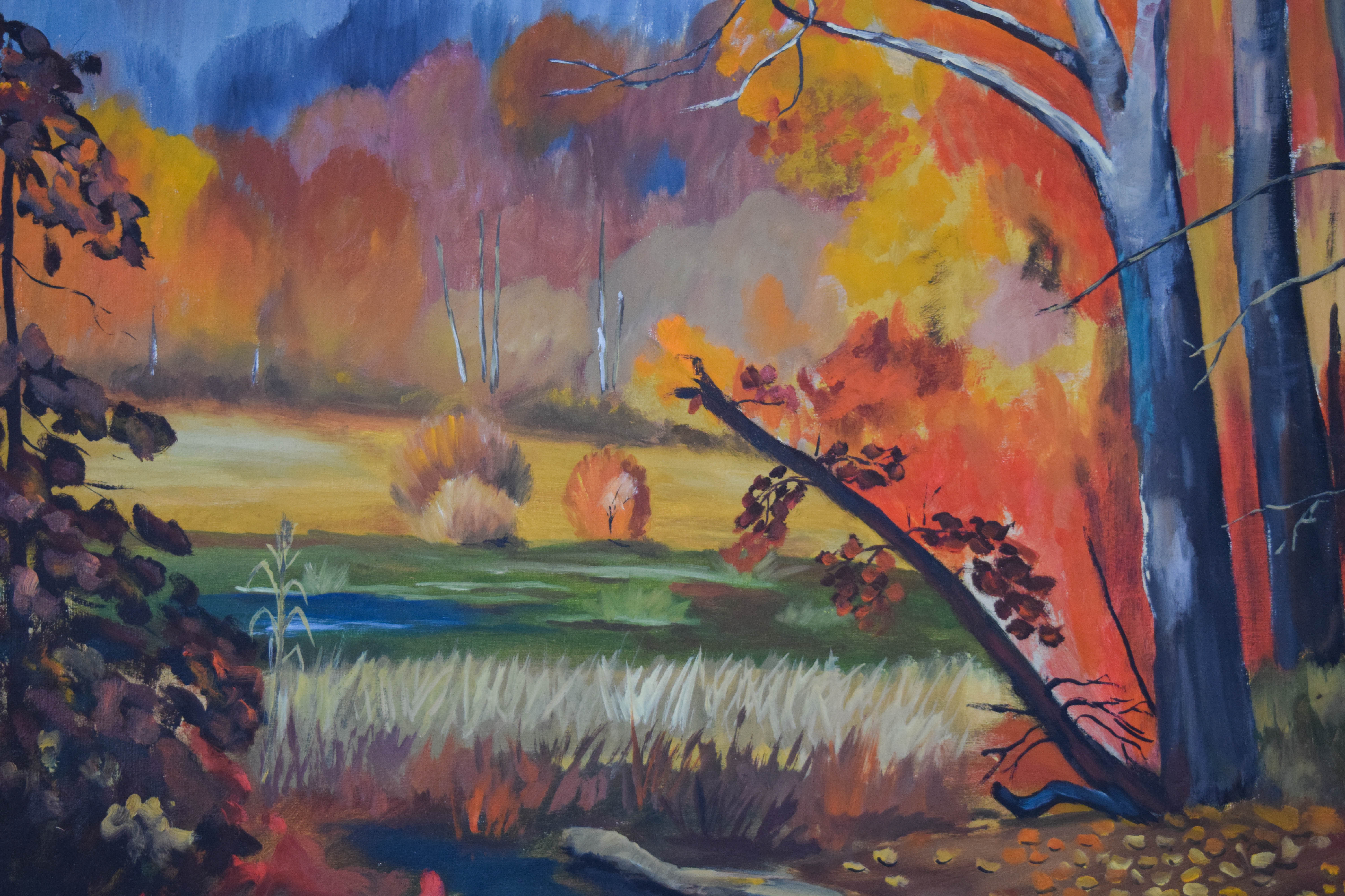 Jos Prim Oil on Board Fall Season