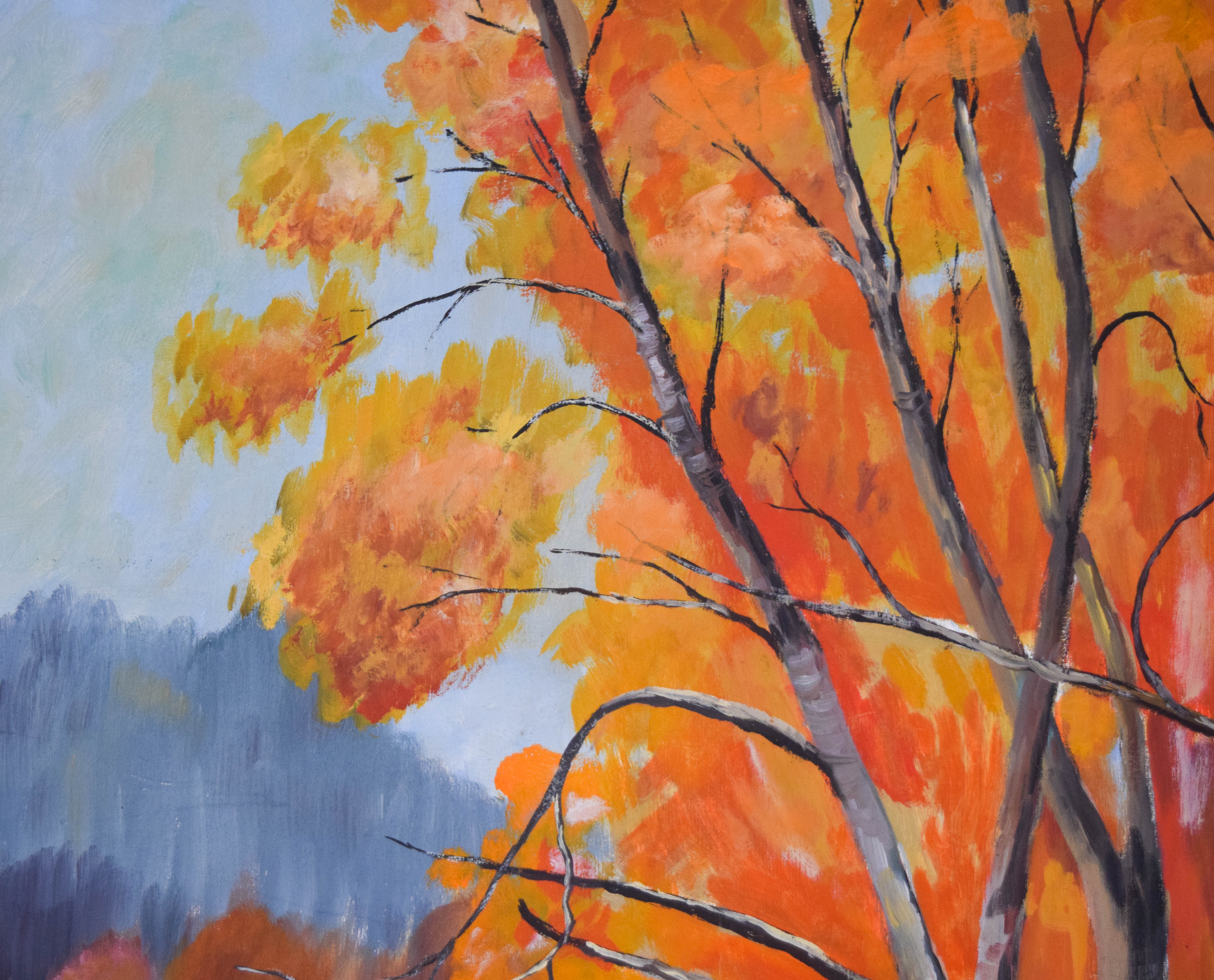 Jos Prim Oil on Board Fall Season