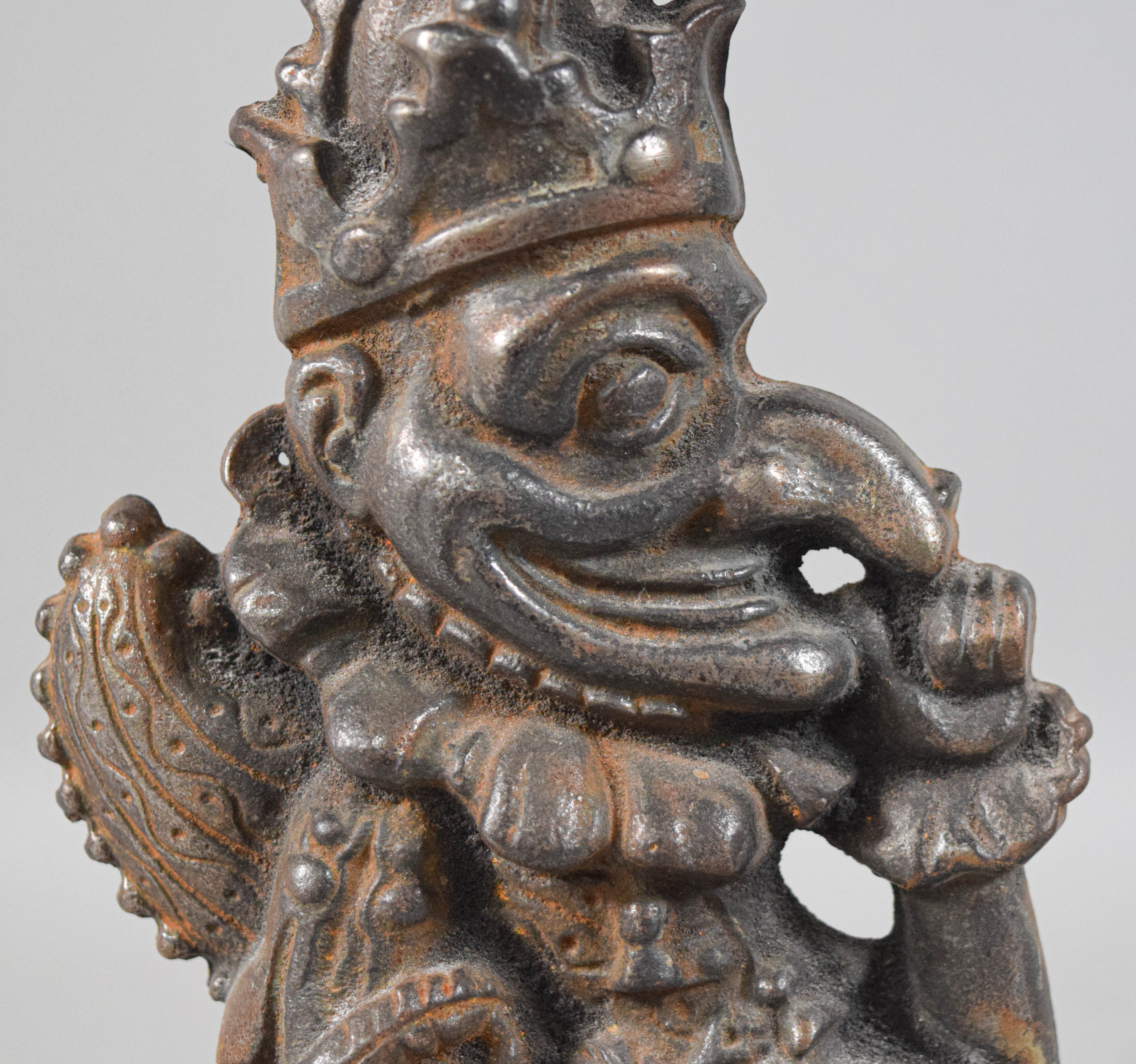 Pair of Cast Iron Punch and Judy Doorstops
