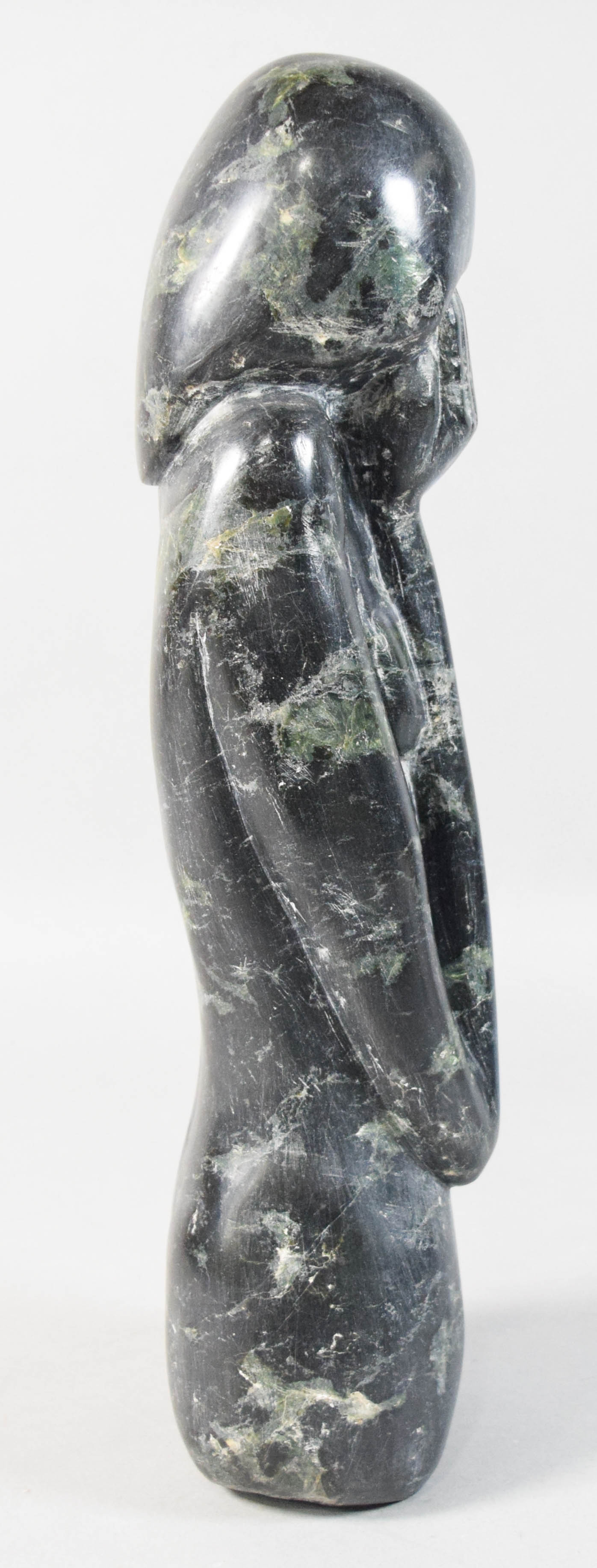 Modernist Carved Stone Figural Sculpture