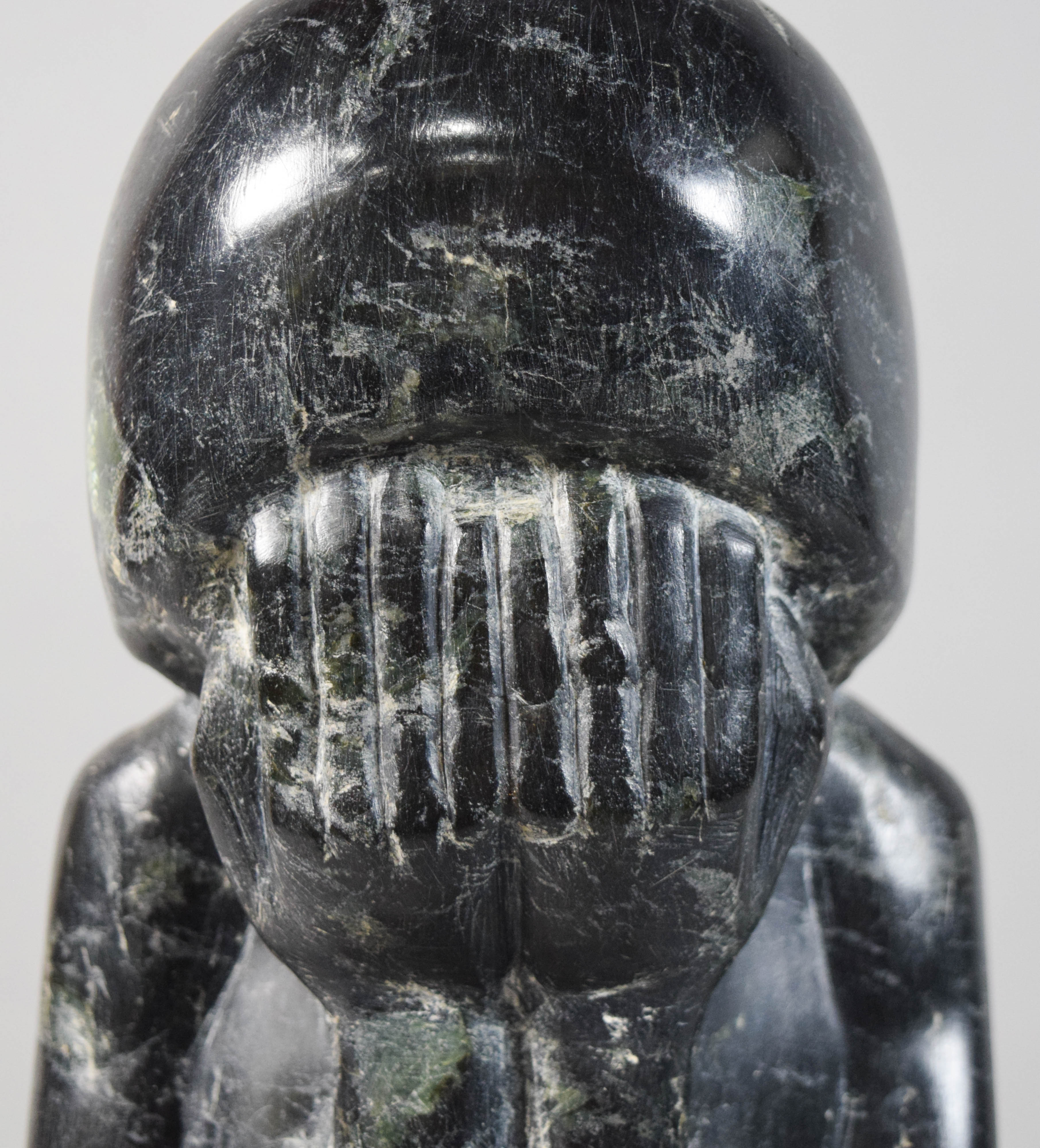 Modernist Carved Stone Figural Sculpture
