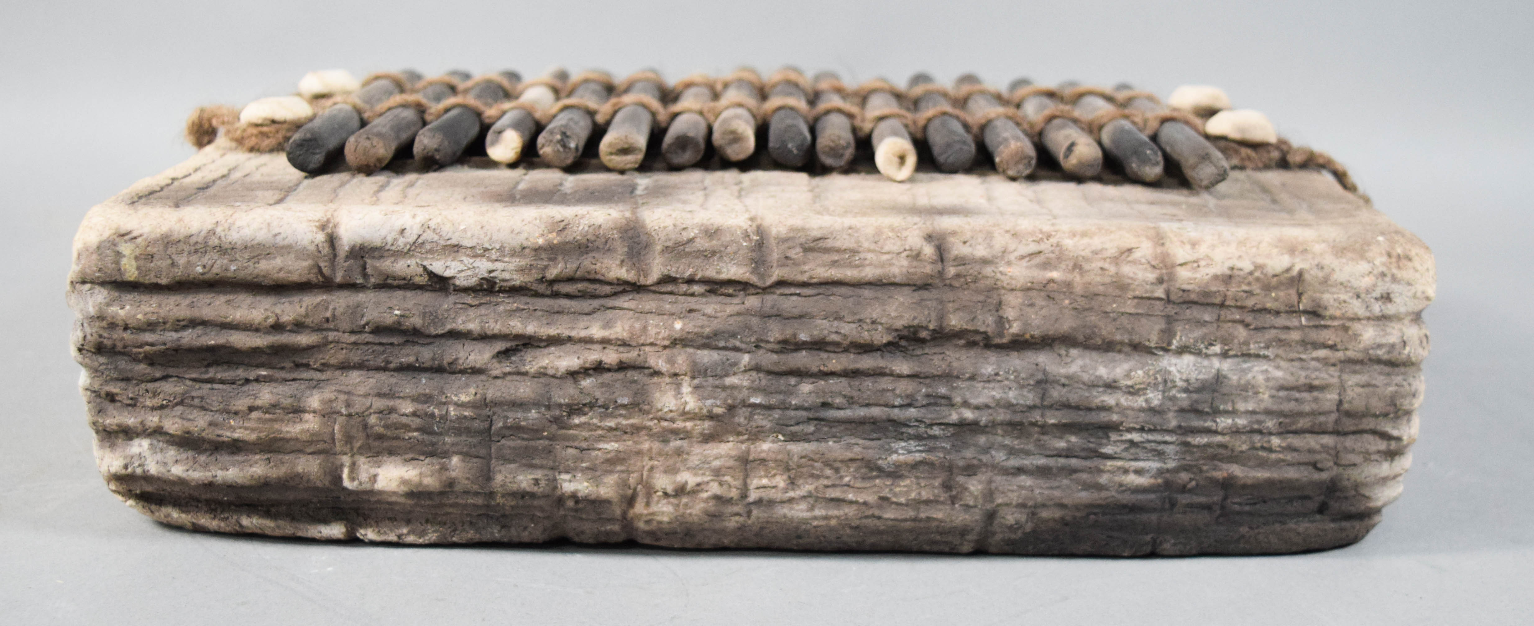 Rob Sieminski Mixed Media Abstract Sculpture in the Primitive Style