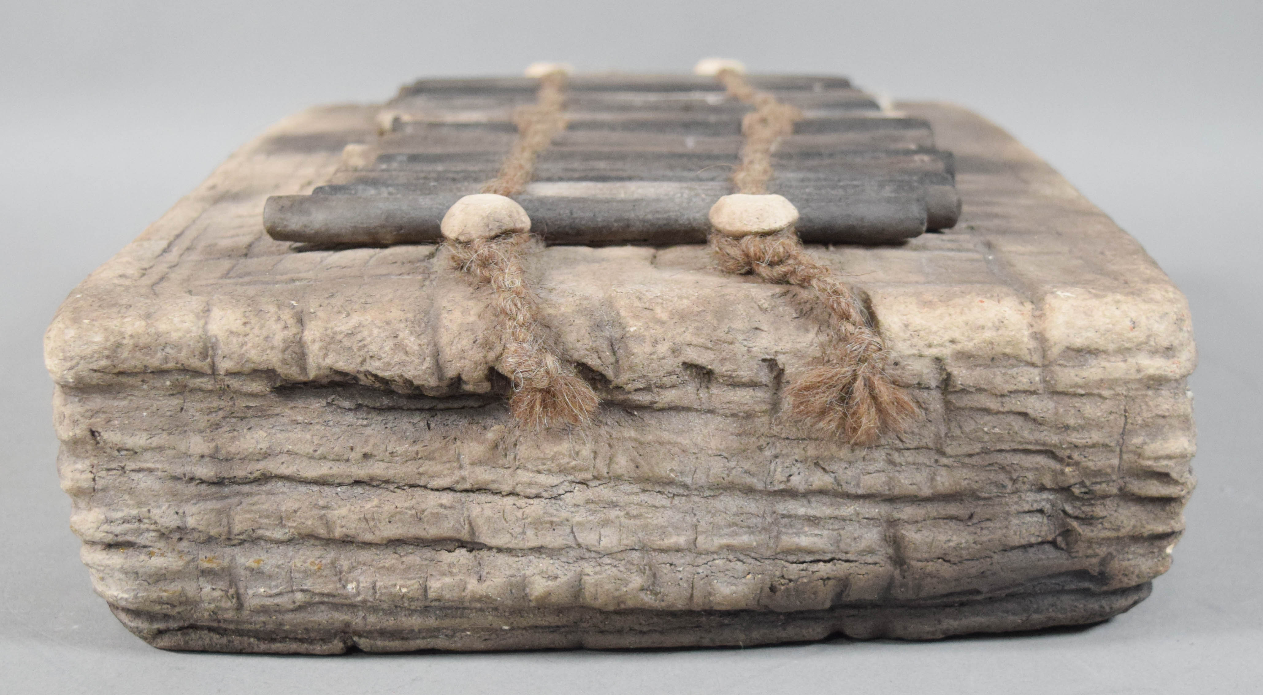 Rob Sieminski Mixed Media Abstract Sculpture in the Primitive Style