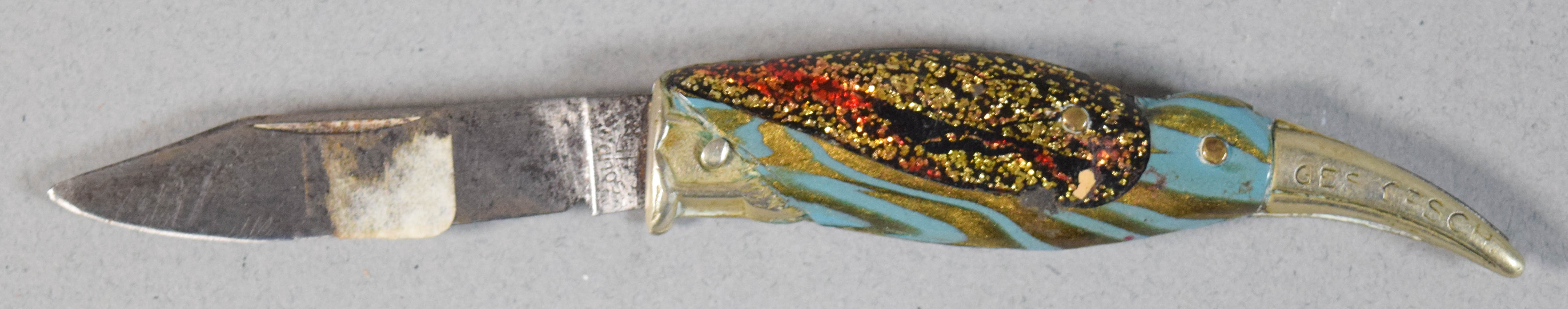 Solidus Franz Frenzel Figural Folding Pocket Knife