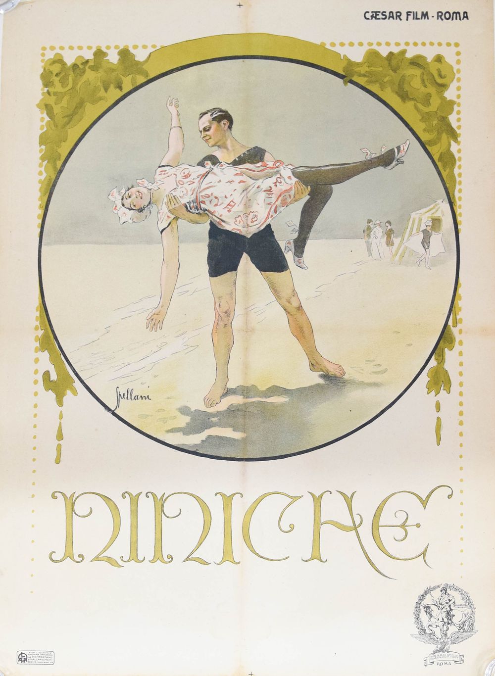 Lot 276: Giovanni Spellani Niniche Vintage Litho Film Poster