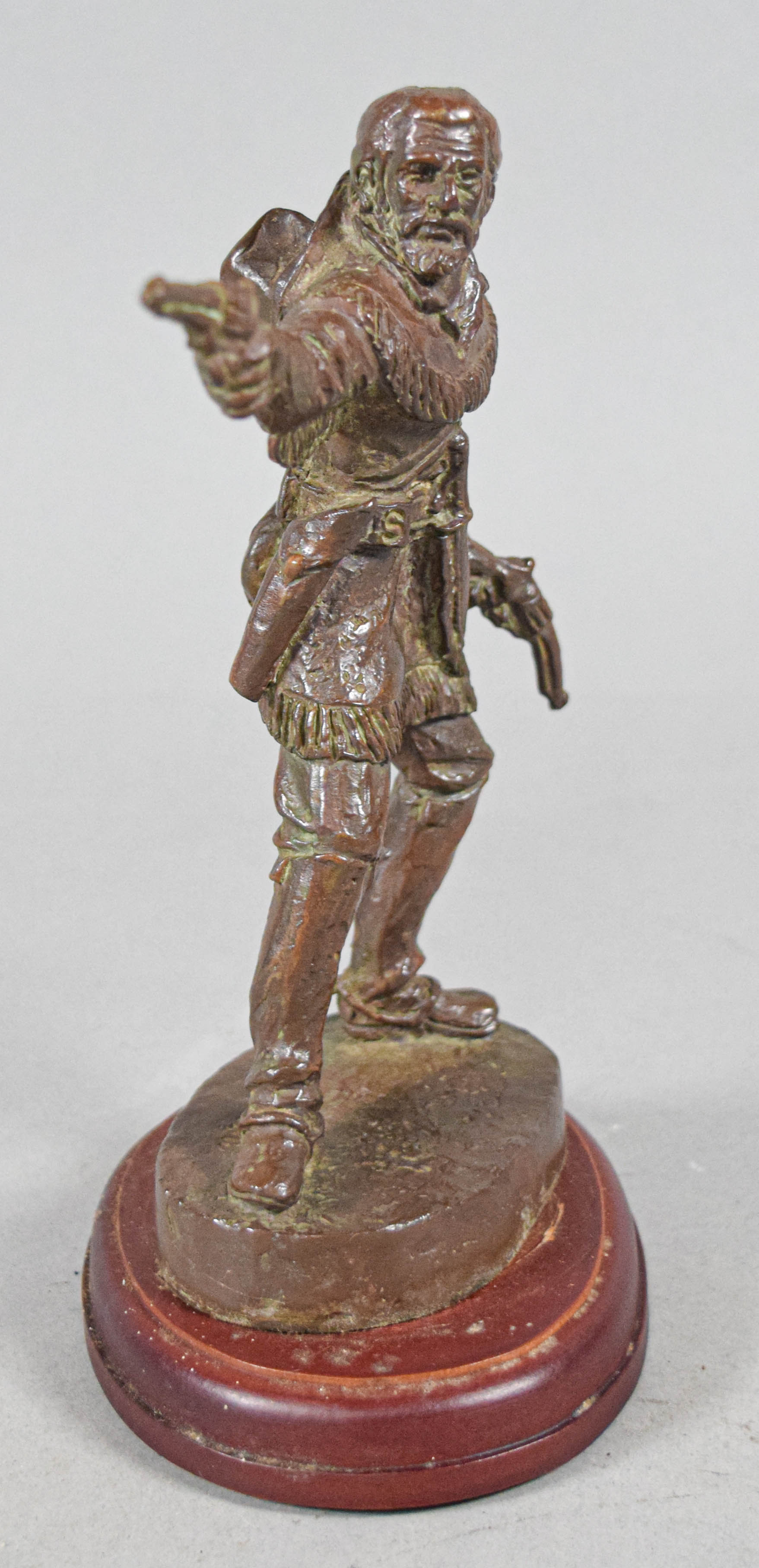 Bernard Kim Patinated Metal Sculpture General George Armstrong Custer