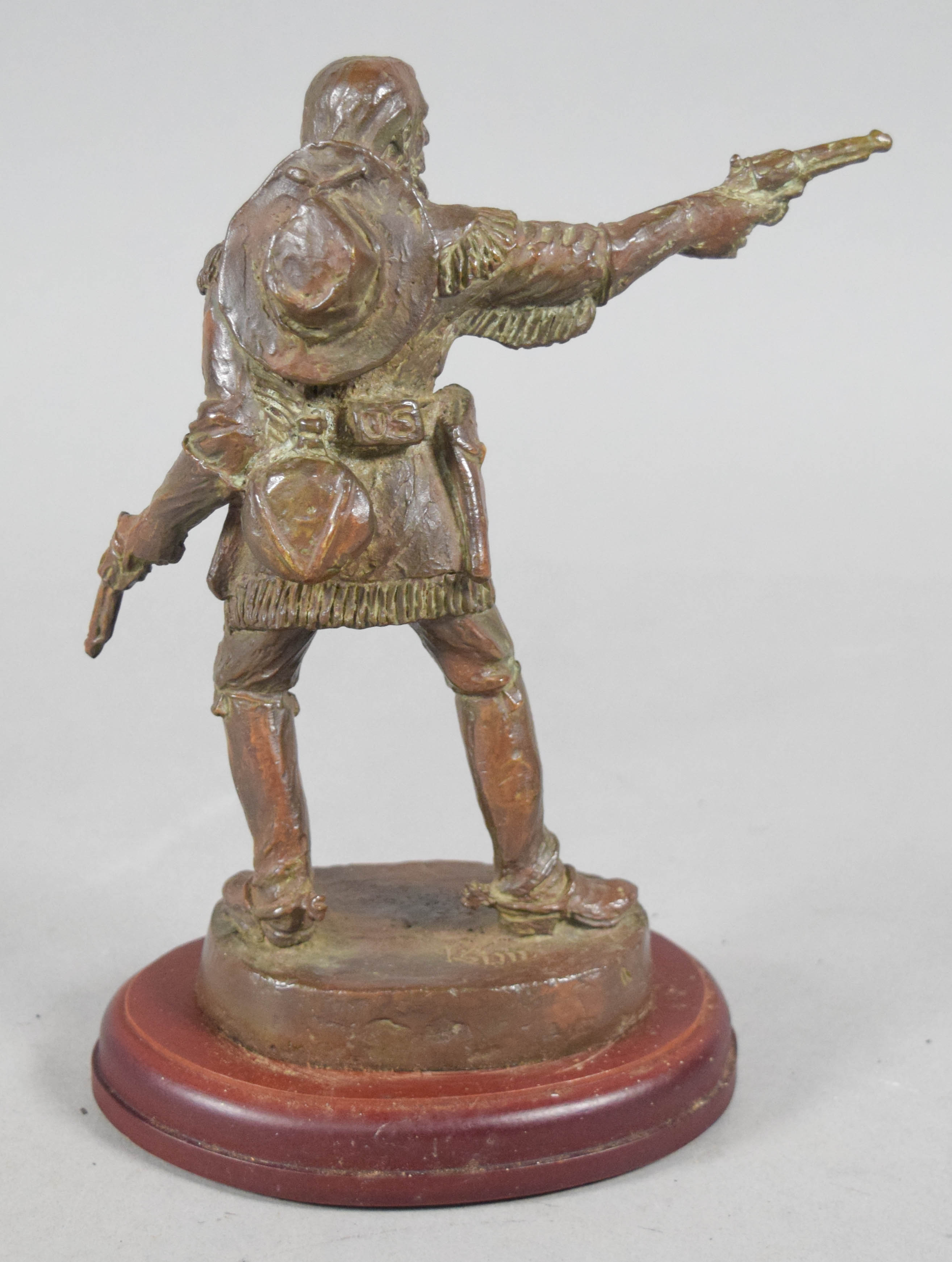 Bernard Kim Patinated Metal Sculpture General George Armstrong Custer
