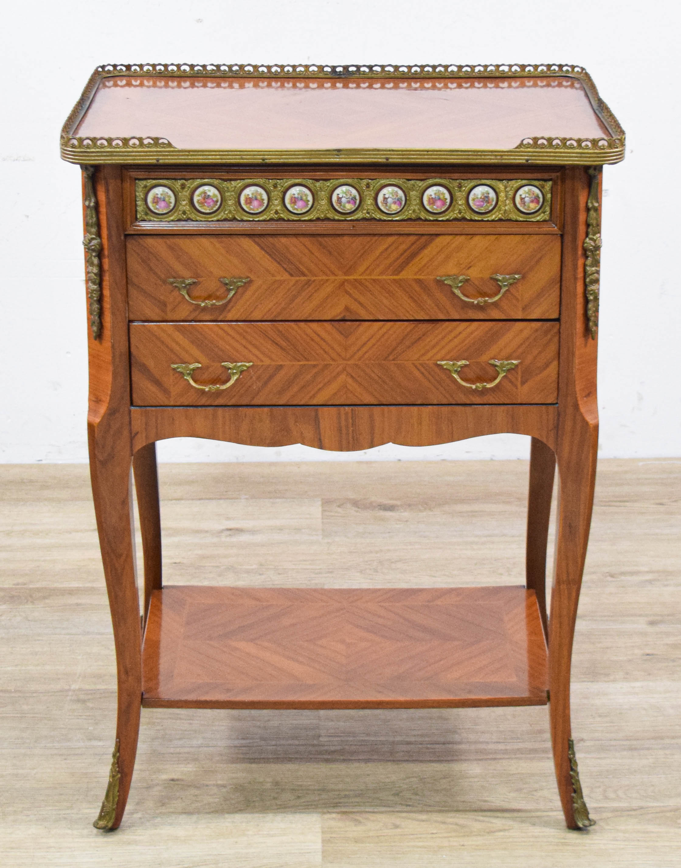 European Import Gallery Ltd French Louis XV Style Side Table