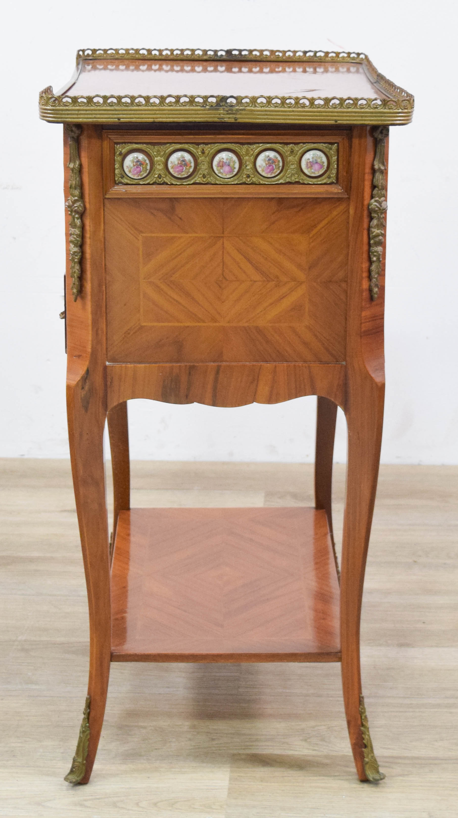 European Import Gallery Ltd French Louis XV Style Side Table