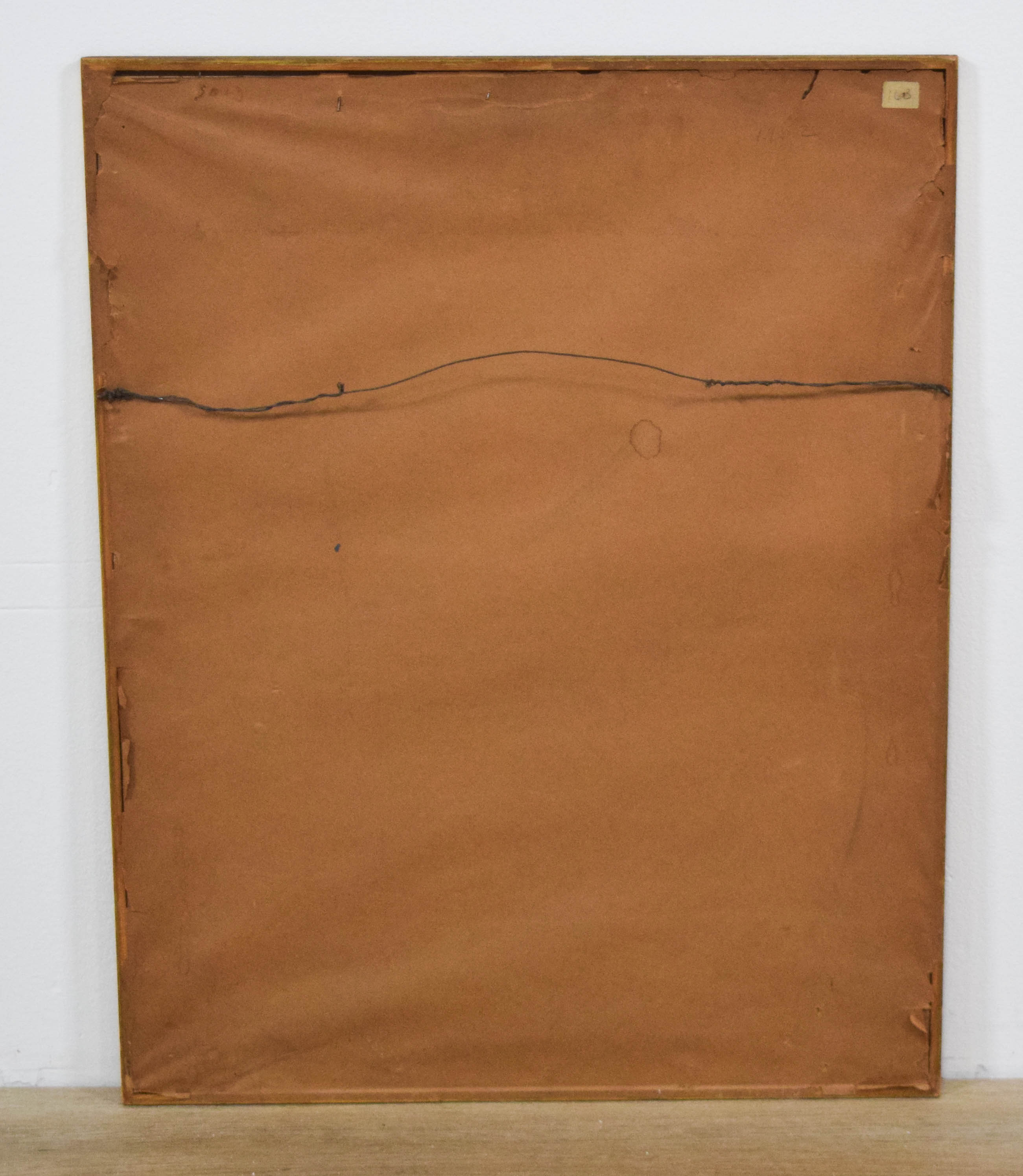 Earl Kerkam Ink and Wash on Paper Standing Female Nude