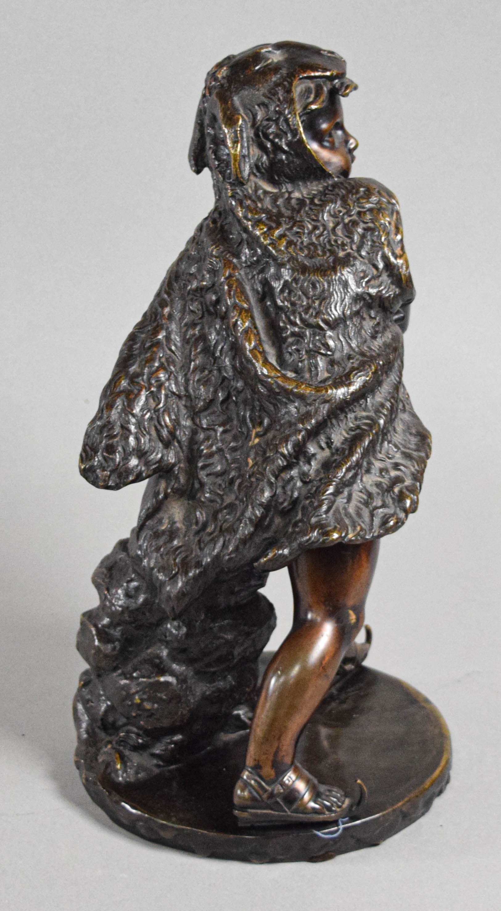 Eugene Laurent Bronze Sculpture Child Skating
