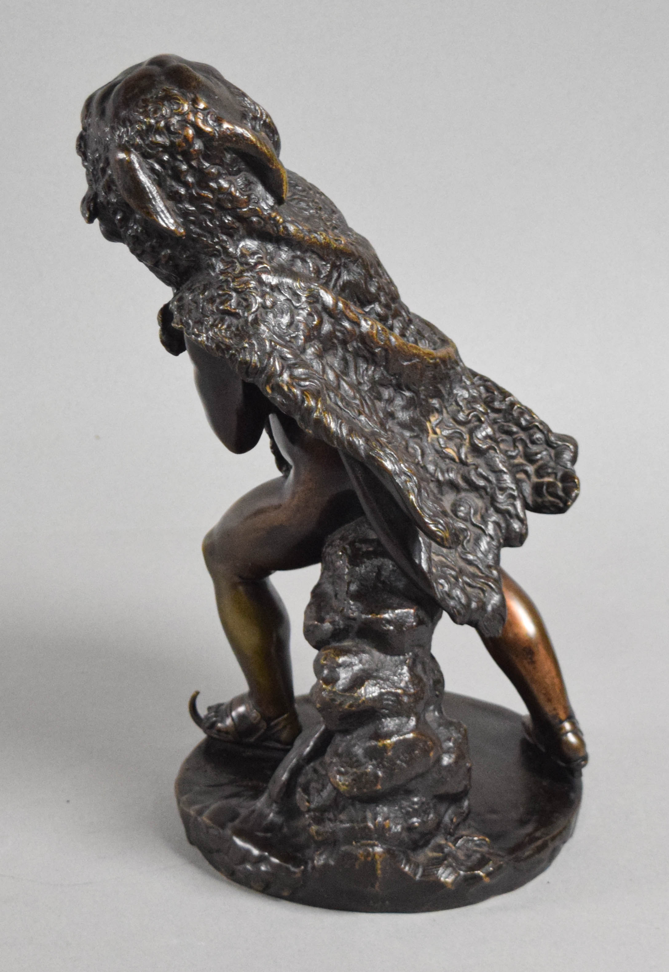 Eugene Laurent Bronze Sculpture Child Skating