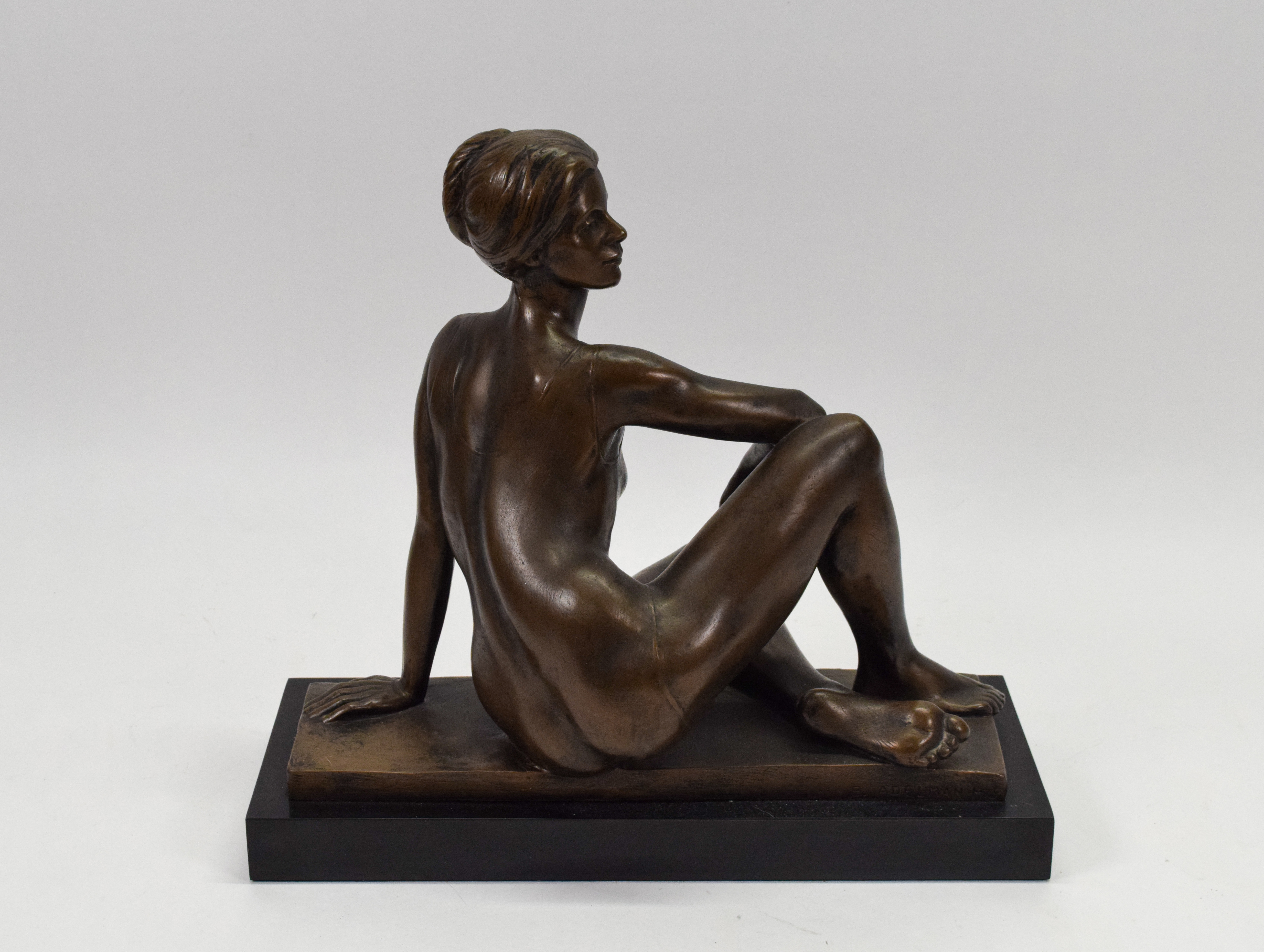 Bunny Adelman Bronze Sculpture Intermission, 1975