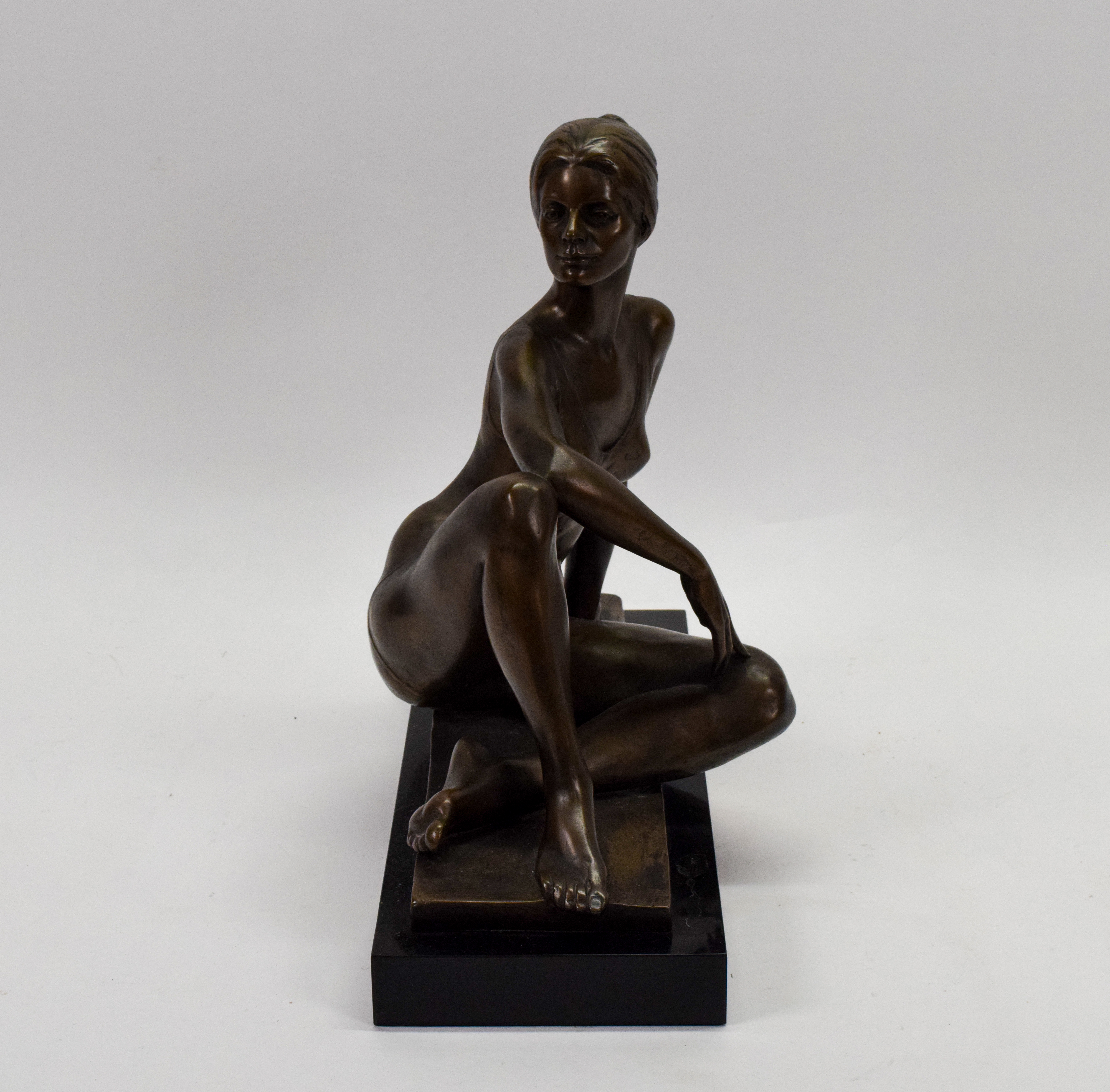 Bunny Adelman Bronze Sculpture Intermission, 1975