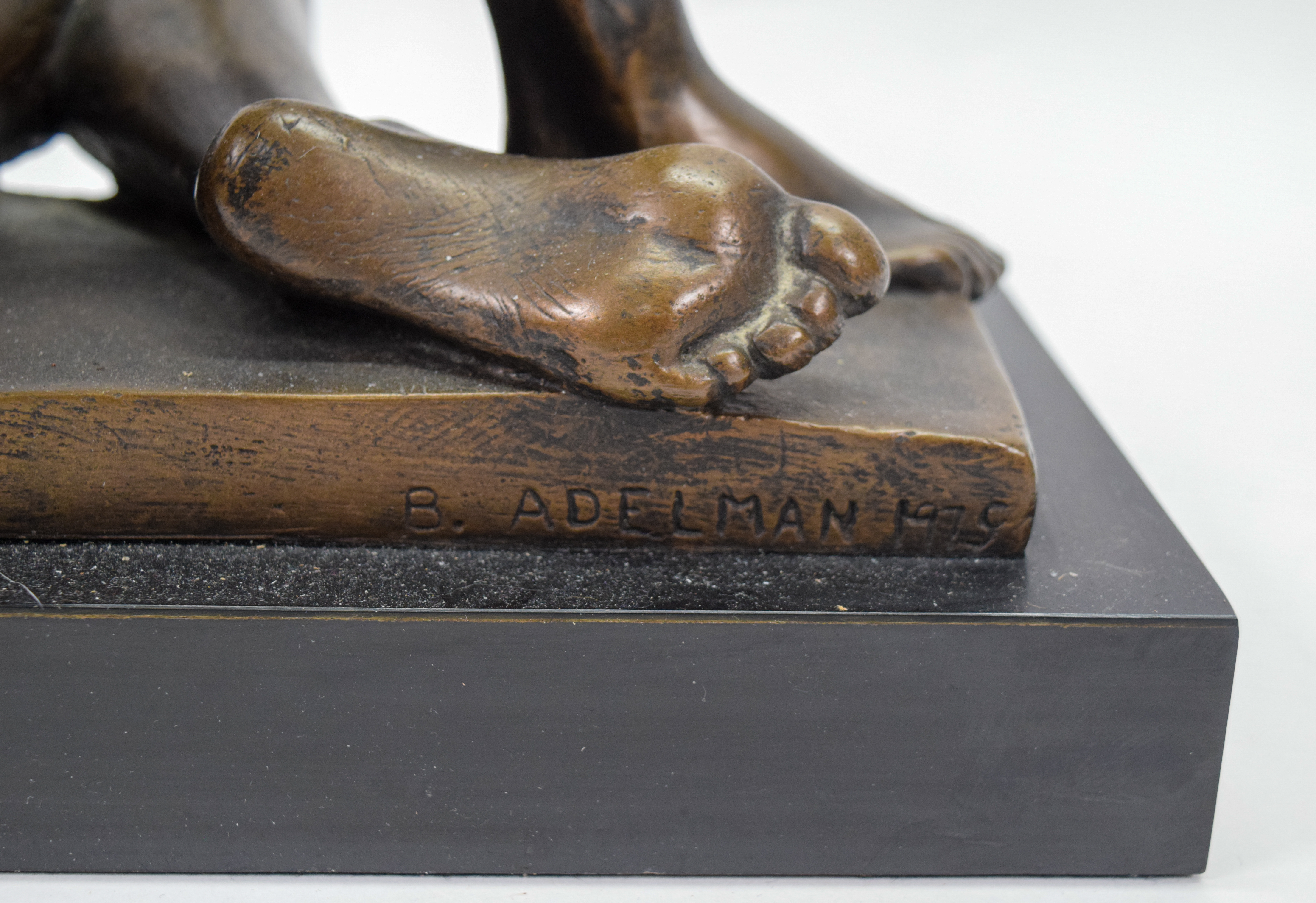 Bunny Adelman Bronze Sculpture Intermission, 1975