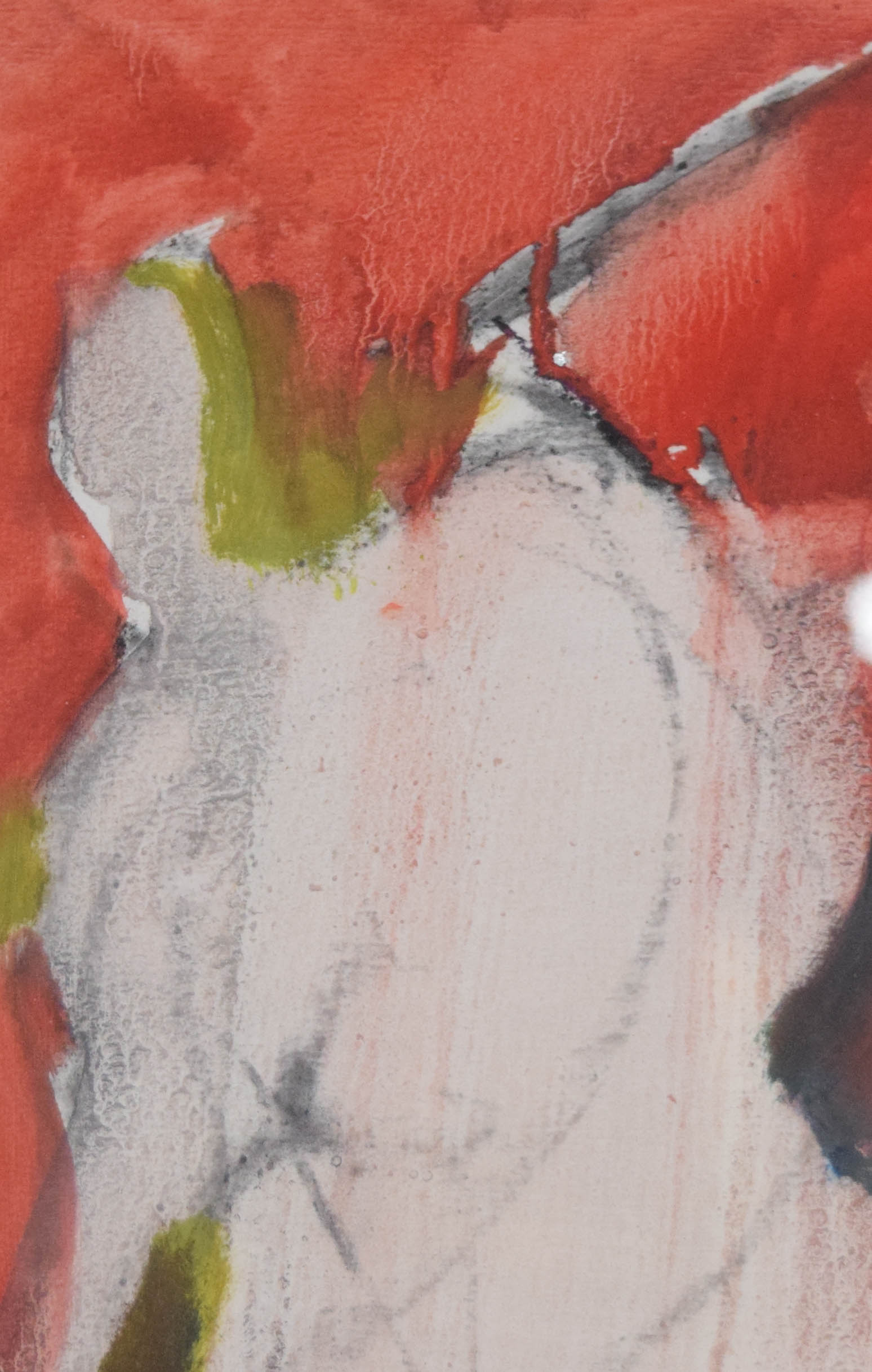 Emilio Cruz Oil on Paper Figurative Painting #24, 1962