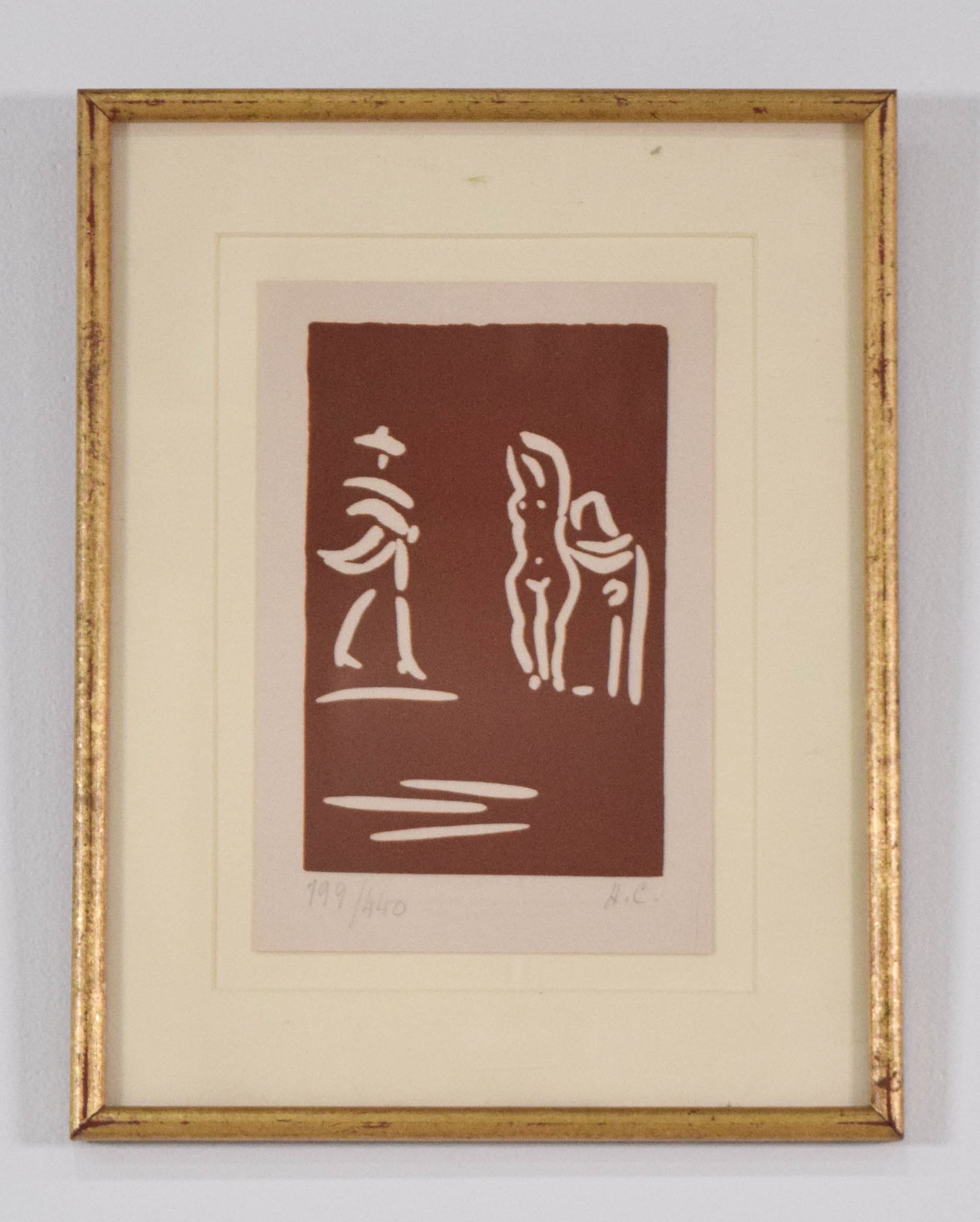 Pablo Picasso Linocut La Celestine, 1968