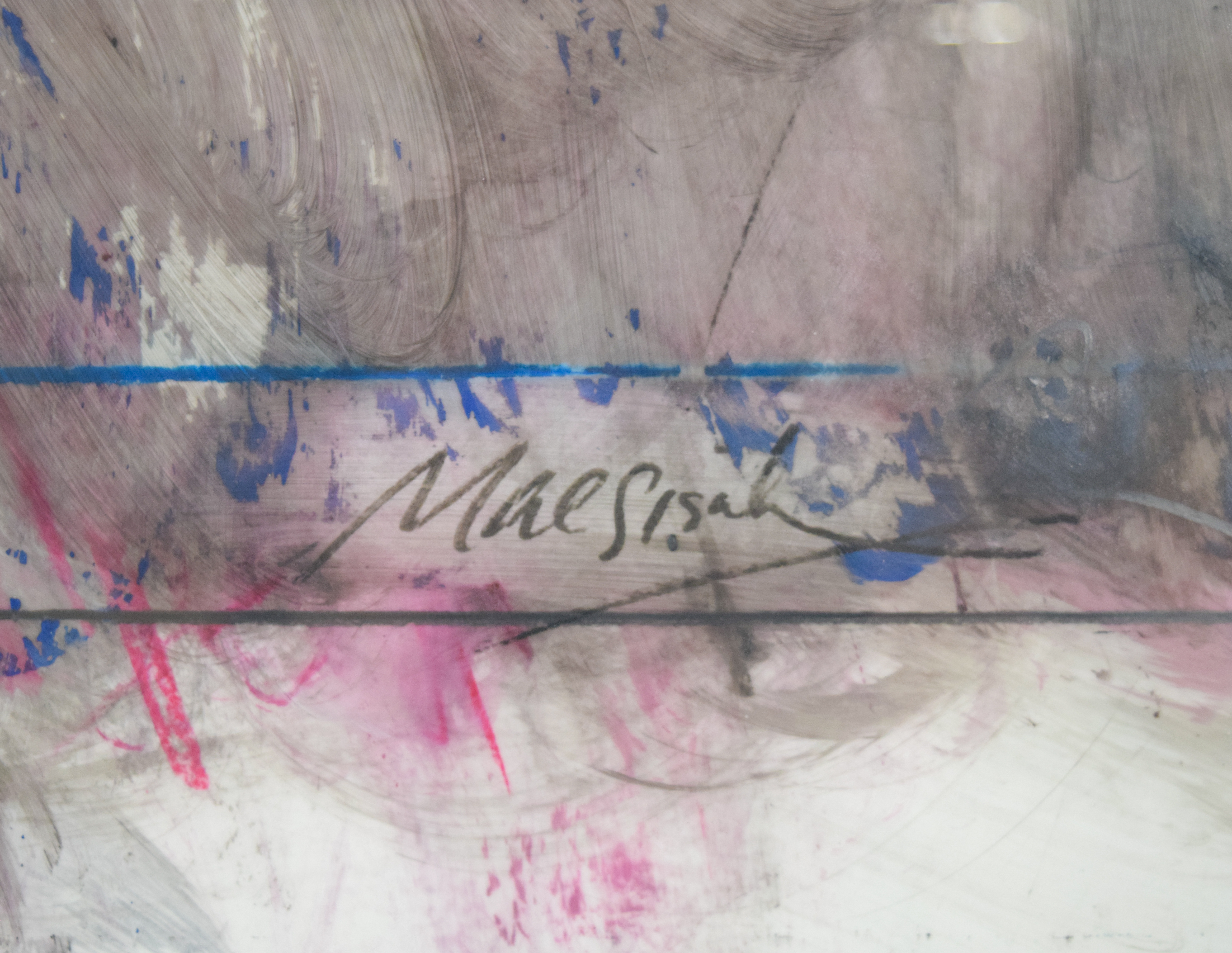 Christopher Macsisak Mixed Media on Paper North Suite #6