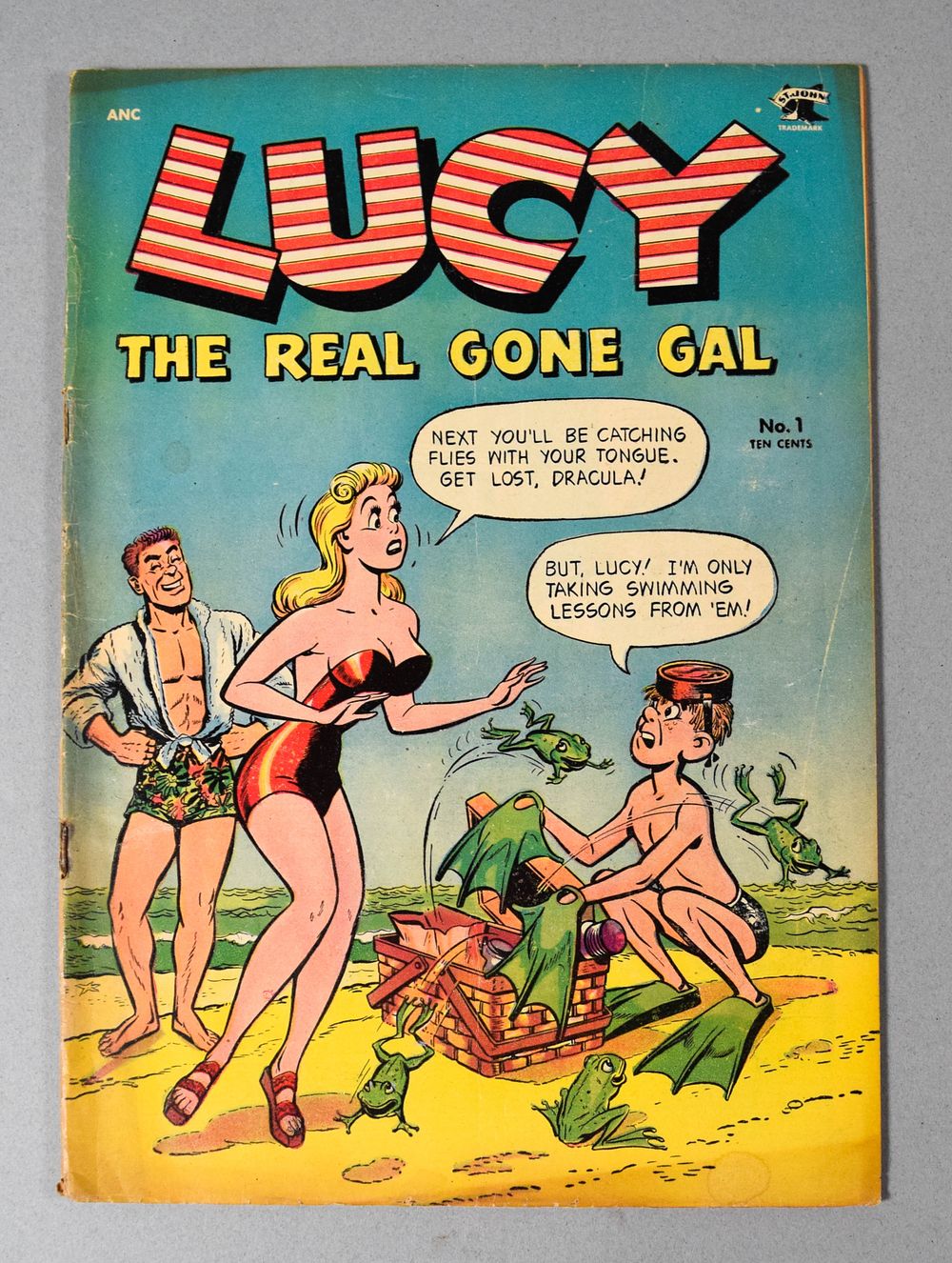 Lot 320: St. John Matt Baker Lucy Real Gone Gal No. 1 Comic Book